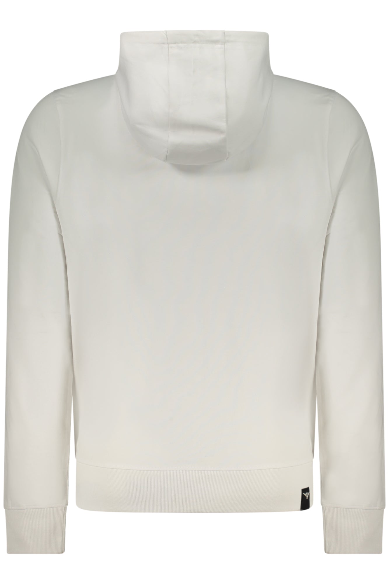 WEISSES HERREN-SWEATSHIRT MIT REISSVERSCHLUSS DER MILITÄRAKADEMIE