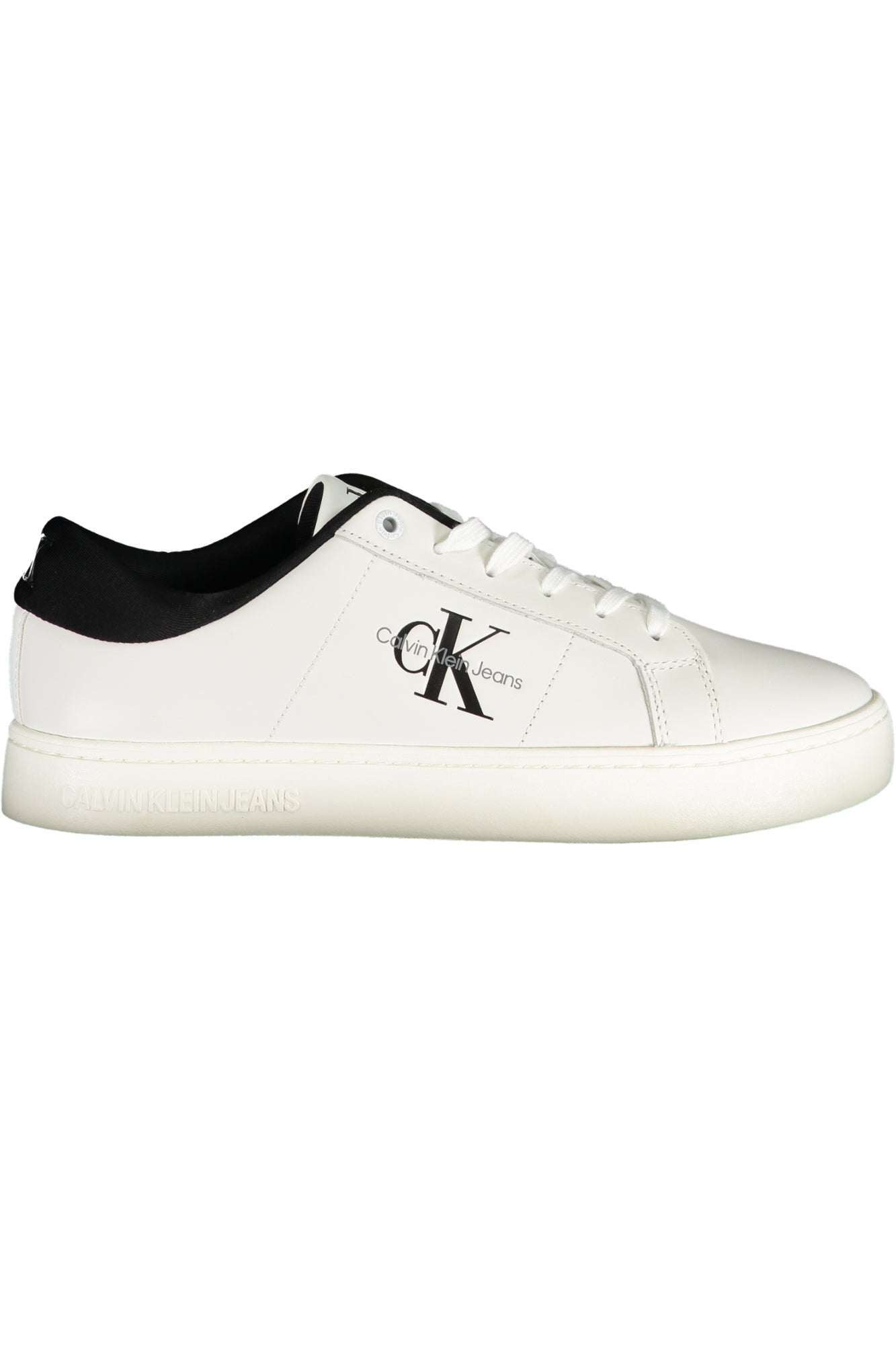 CALVIN KLEIN WEISSE HERREN-SPORTSCHUHE