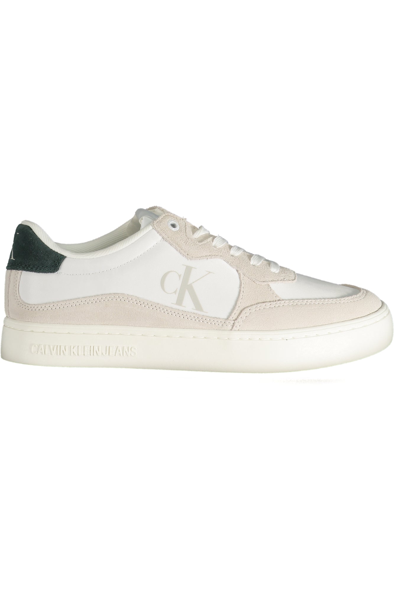 CALVIN KLEIN WEISSE HERREN-SPORTSCHUHE