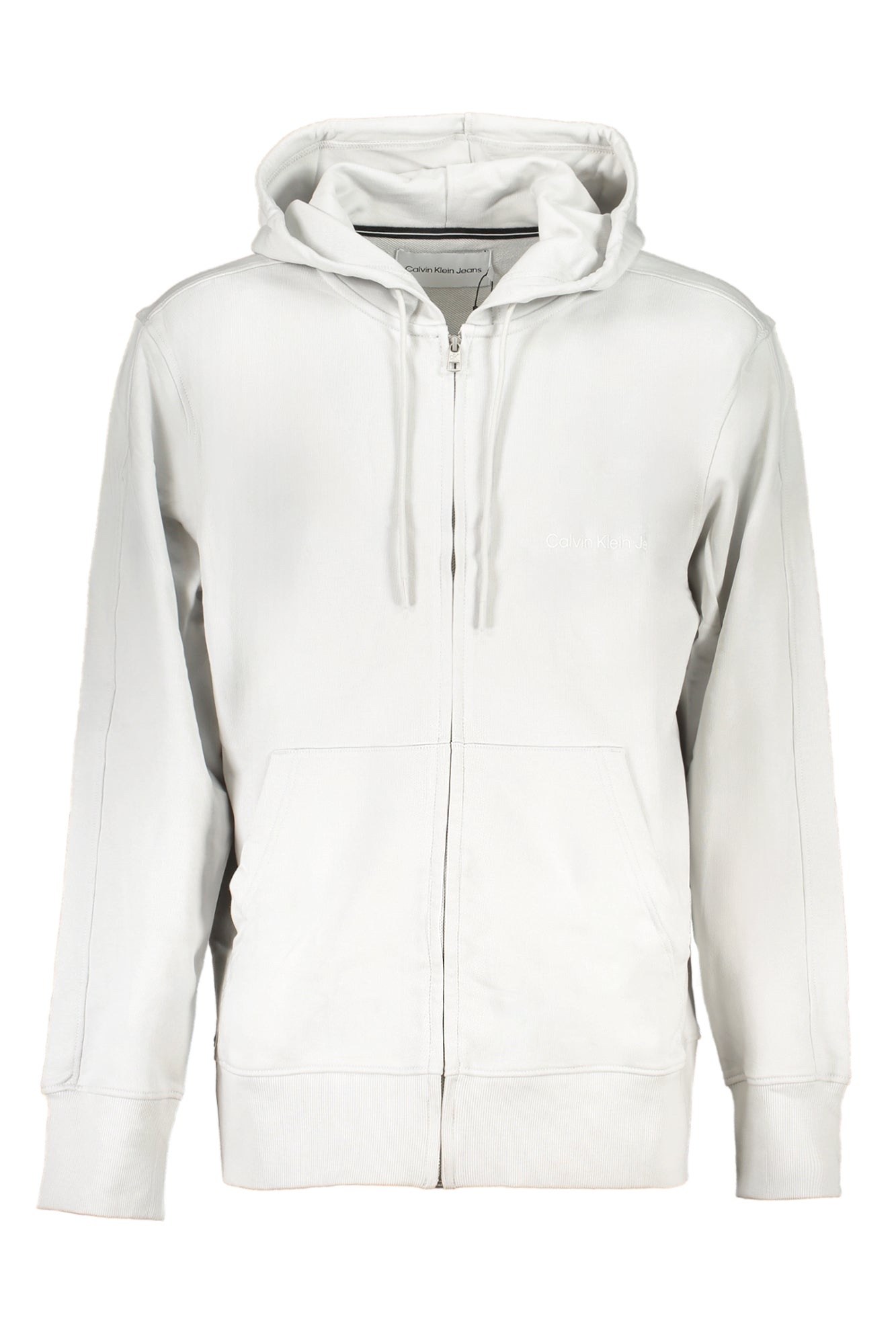 CALVIN KLEIN HERREN-SWEATSHIRT MIT GRAUEM ZIP