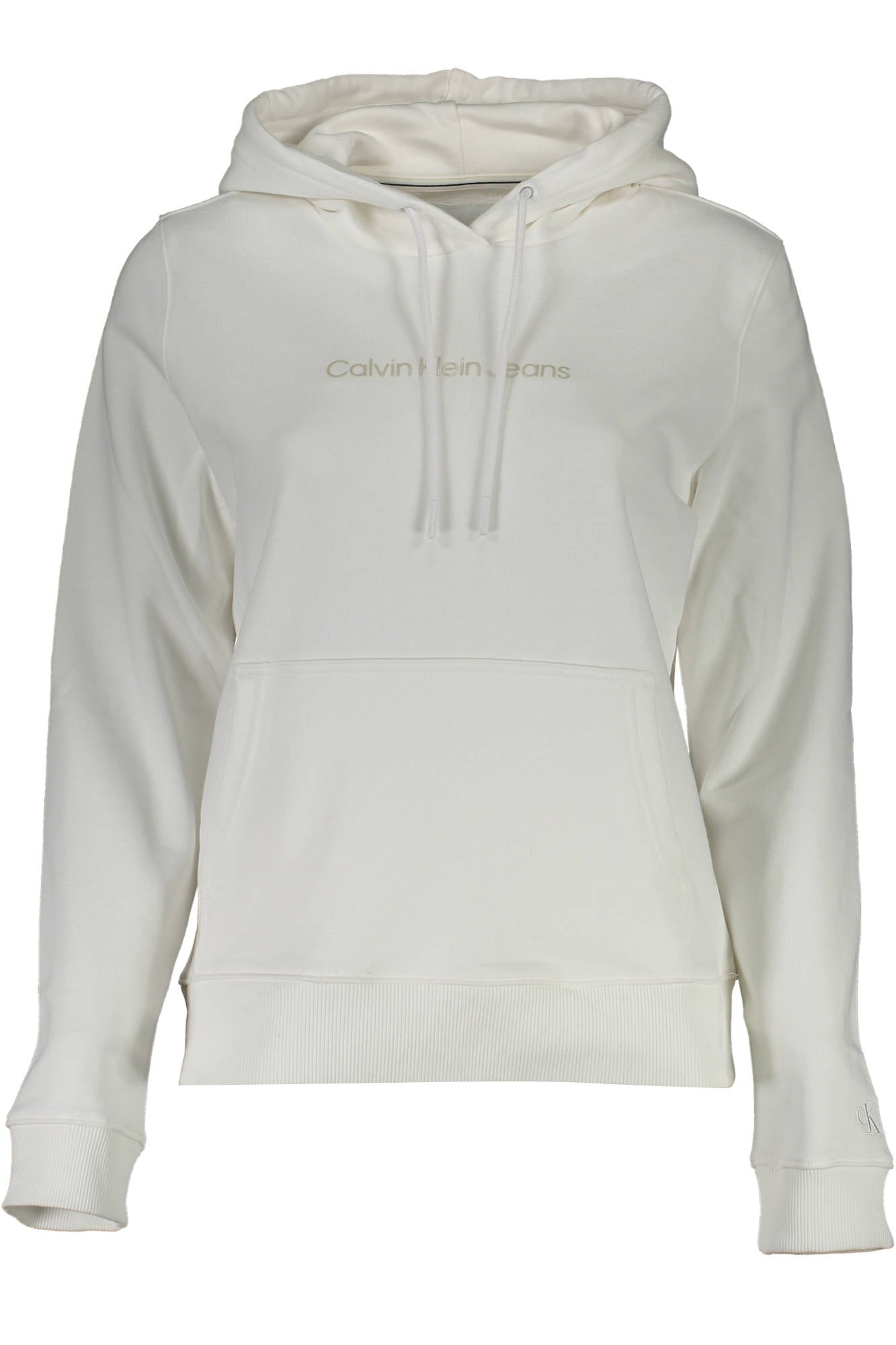 CALVIN KLEIN SWEATSHIRT OHNE REISSVERSCHLUSS DAMEN WEISS
