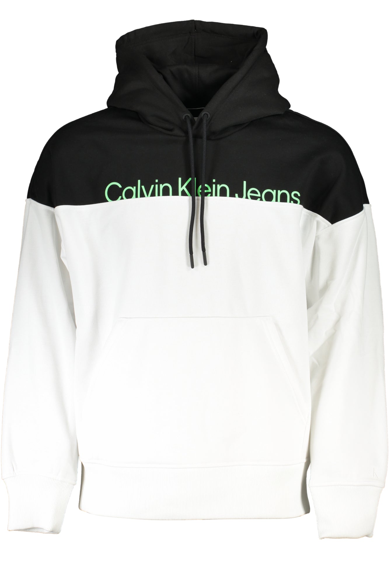 CALVIN KLEIN WEISSES SWEATSHIRT FÜR HERREN MIT REISSVERSCHLUSS