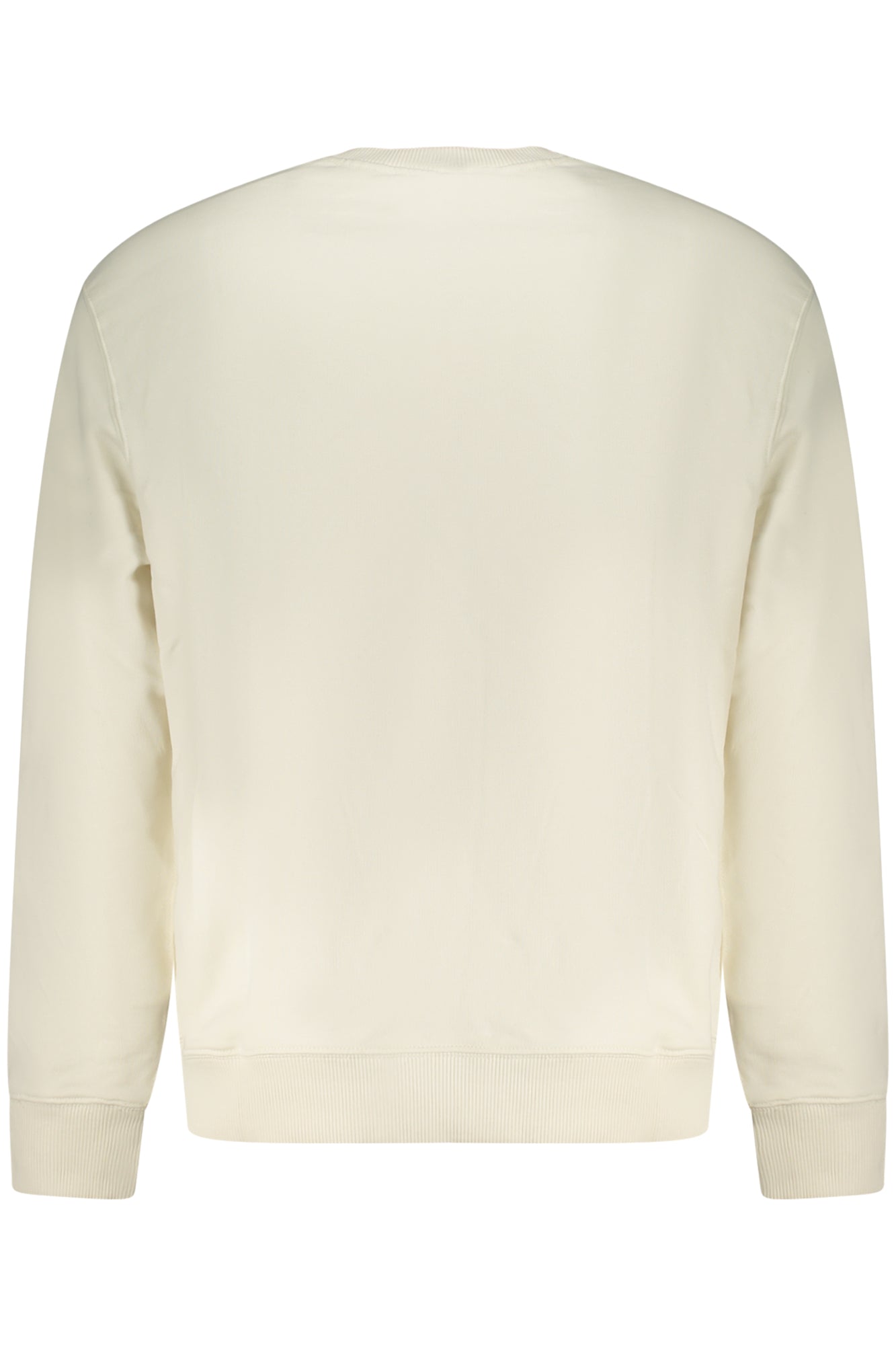 CALVIN KLEIN Herren-Sweatshirt mit Reißverschluss, weiß