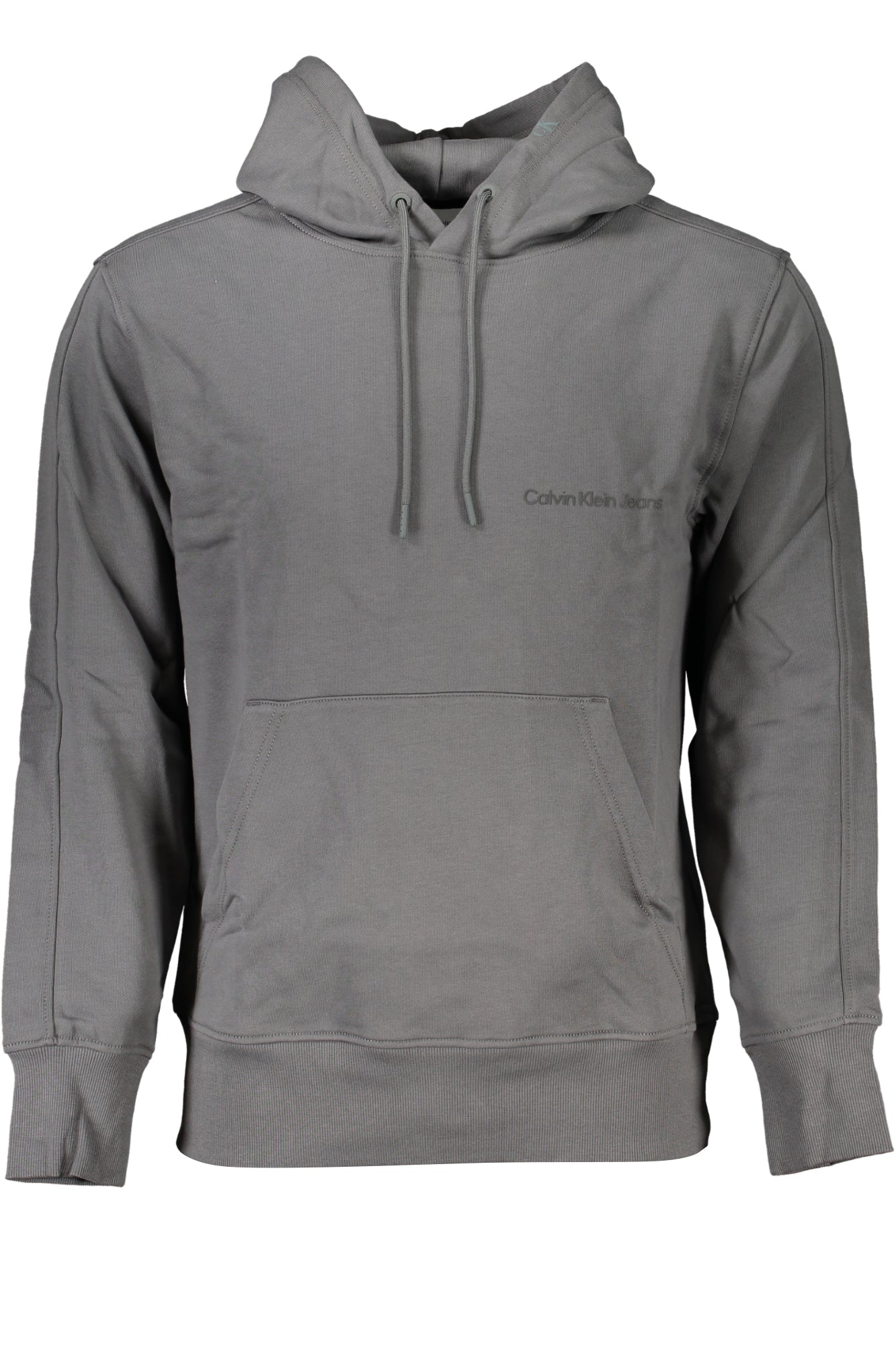 CALVIN KLEIN HERREN-SWEATSHIRT GRAU MIT REISSVERSCHLUSS