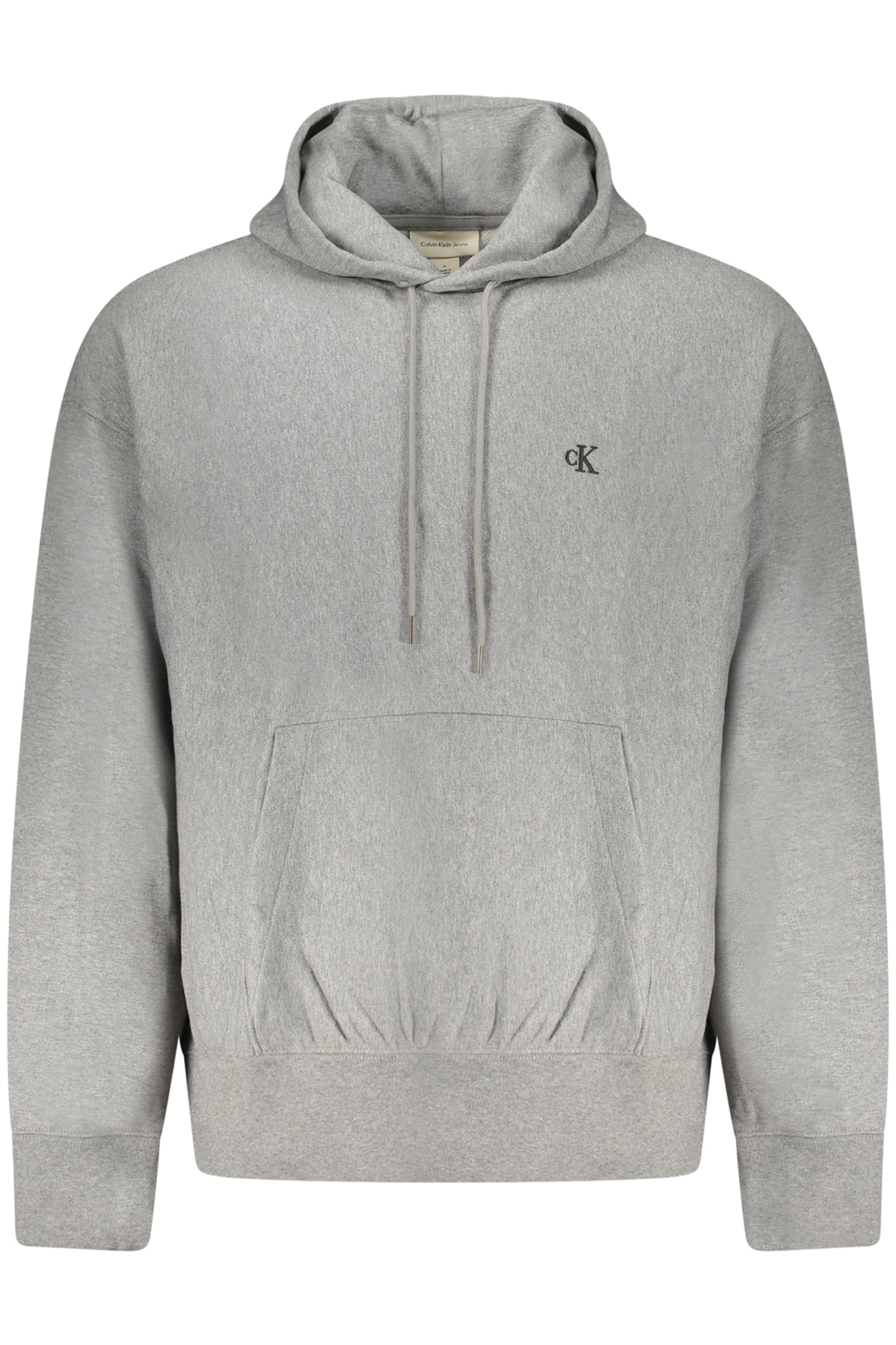 CALVIN KLEIN Herren-Sweatshirt mit Reißverschluss, grau
