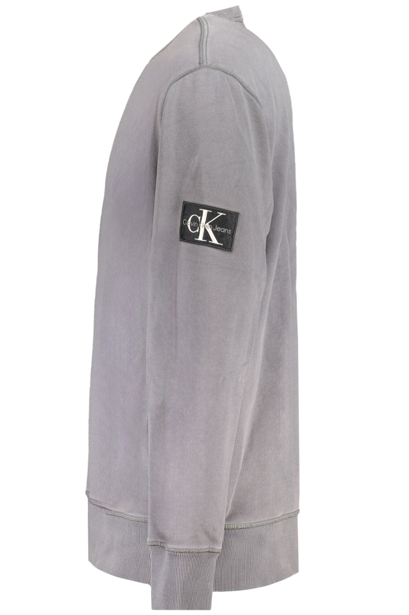 CALVIN KLEIN HERREN-SWEATSHIRT GRAU MIT REISSVERSCHLUSS