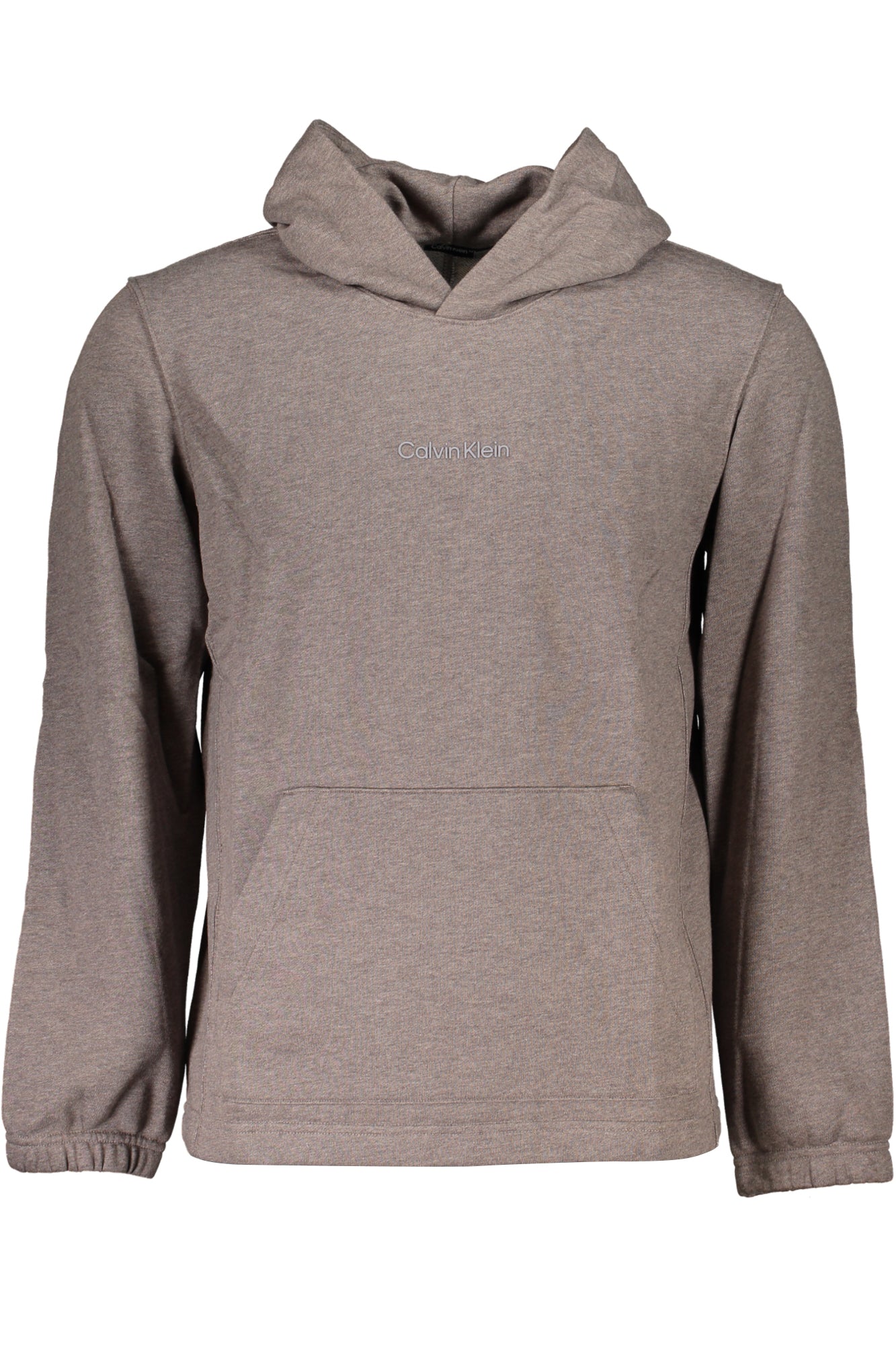 CALVIN KLEIN HERREN-SWEATSHIRT MIT BRAUNEM REISSVERSCHLUSS