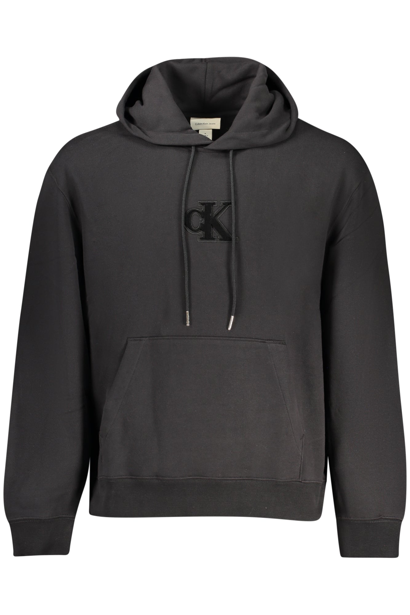 CALVIN KLEIN HERREN SCHWARZES SWEATSHIRT MIT REISSVERSCHLUSS