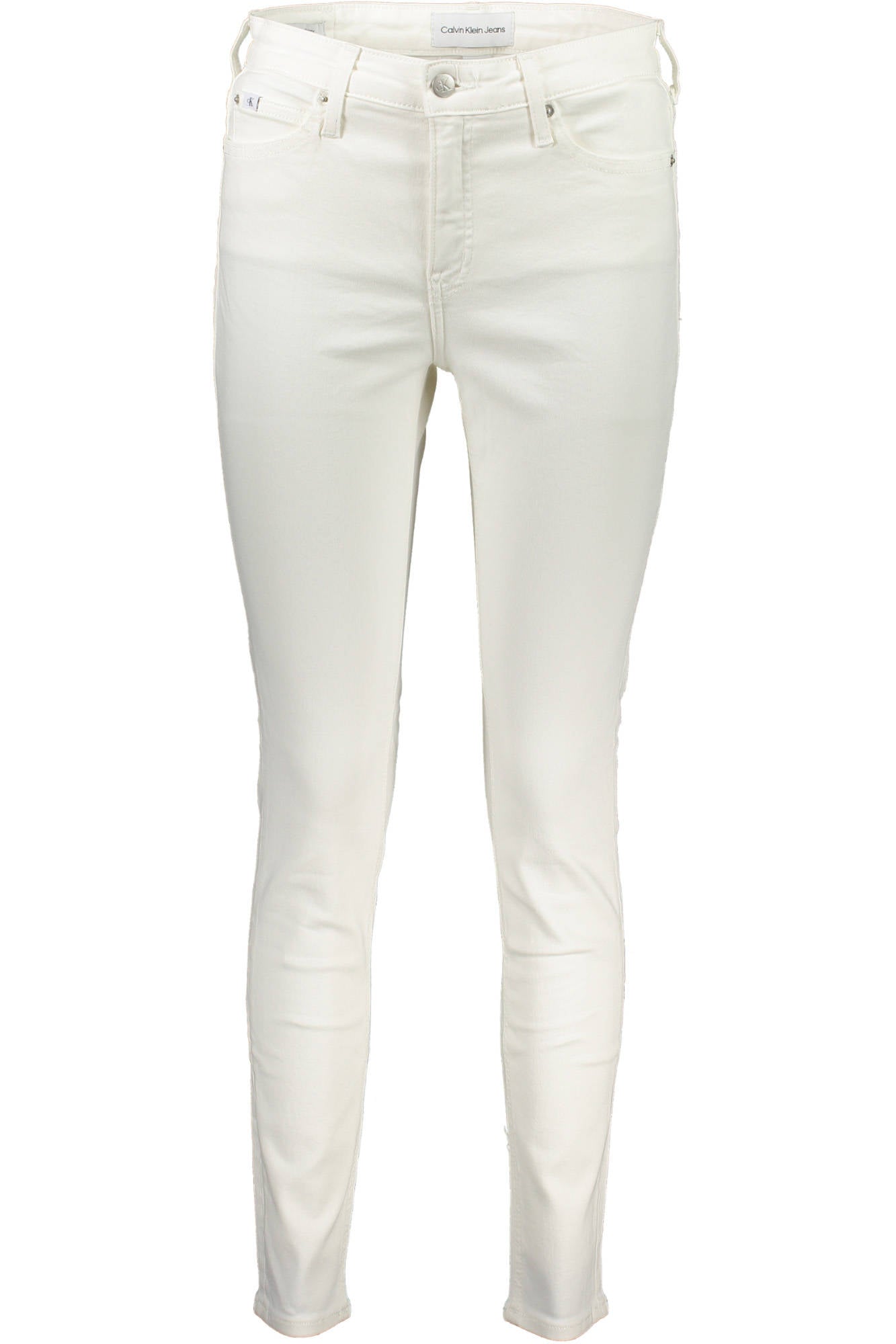 CALVIN KLEIN DAMEN-DENIM-JEANS WEISS