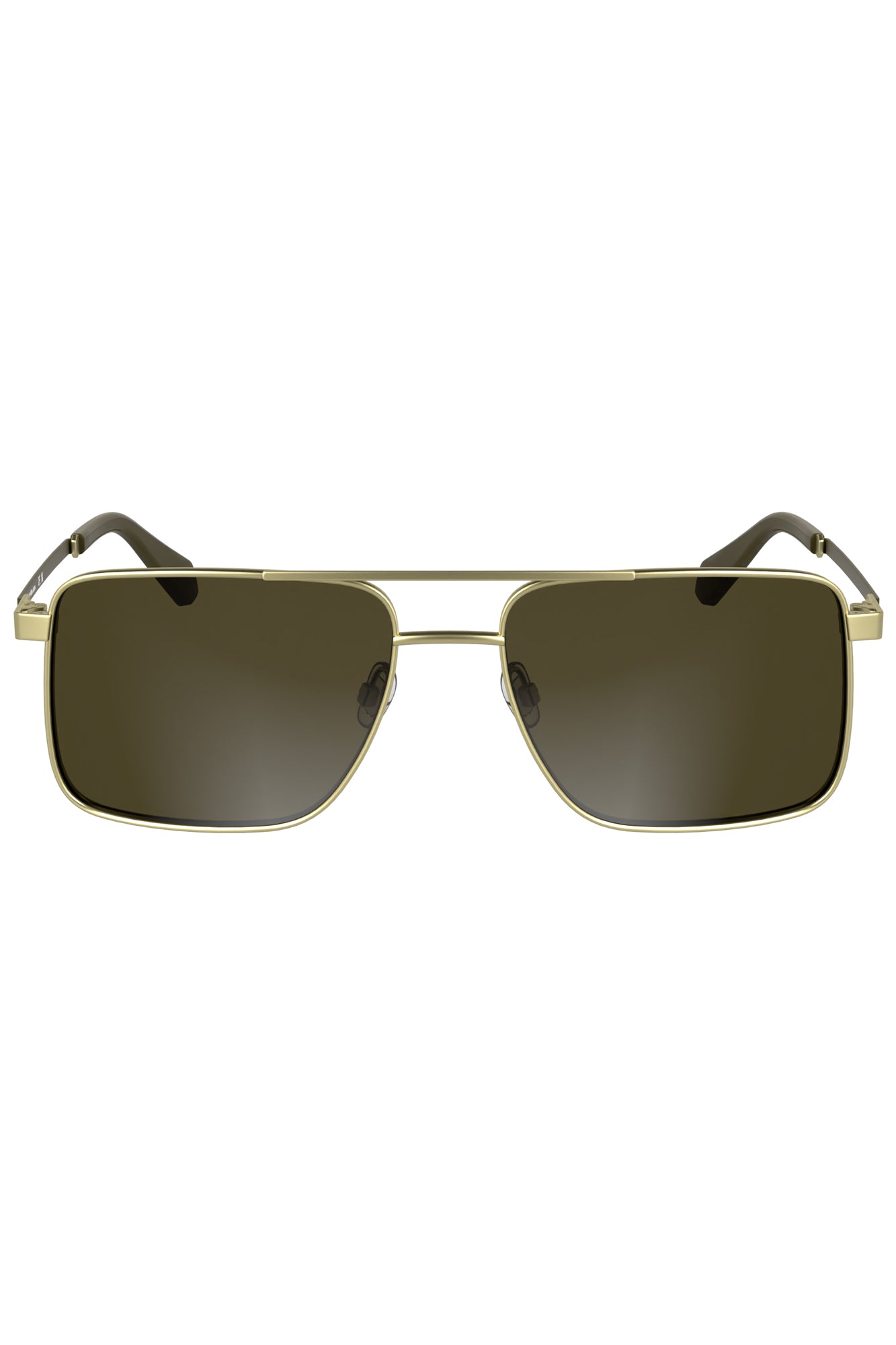 CALVIN KLEIN HERREN SONNENBRILLE GOLD