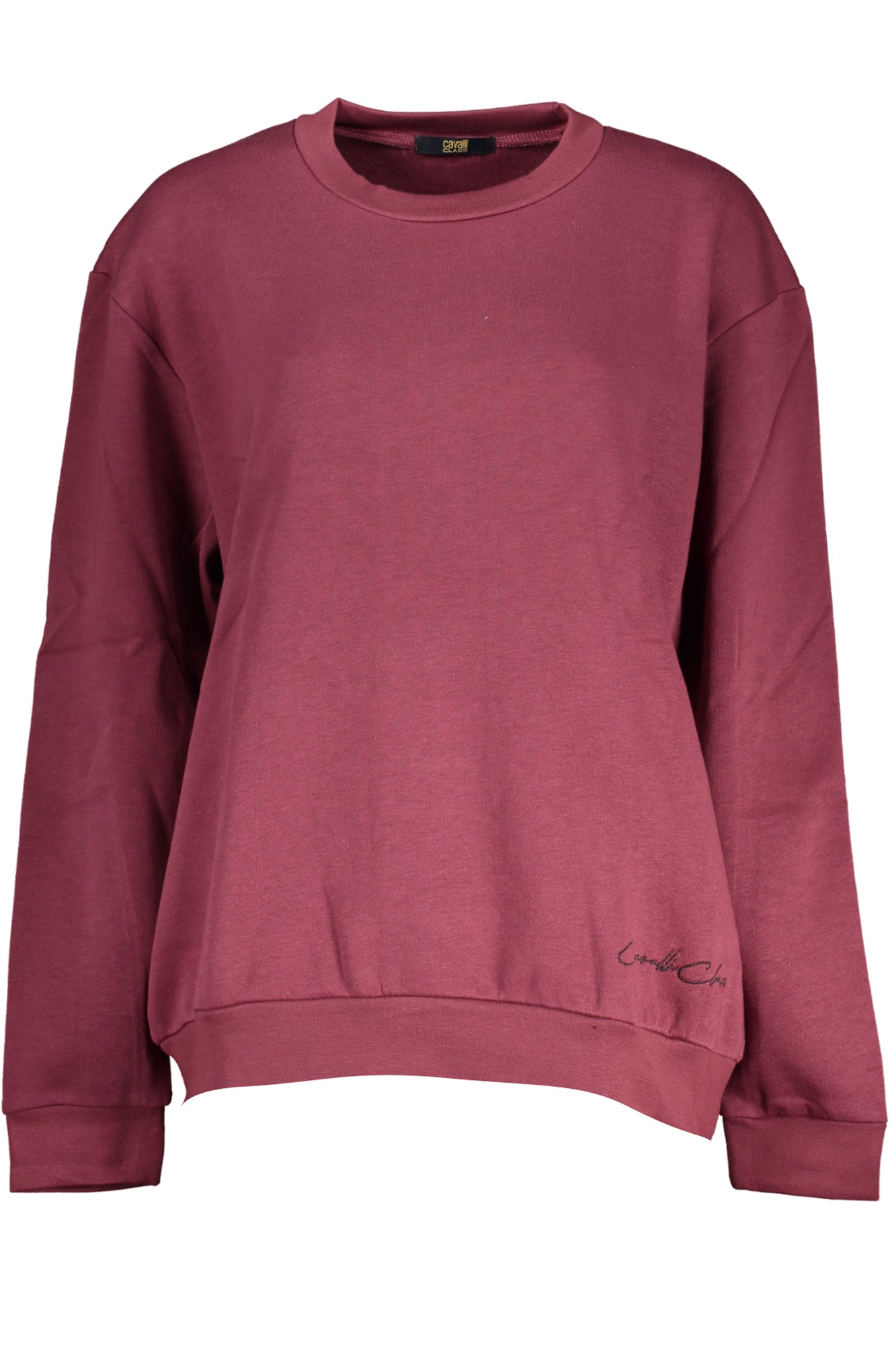 CAVALLI CLASS DAMEN-SWEATSHIRT OHNE REISSVERSCHLUSS LILA