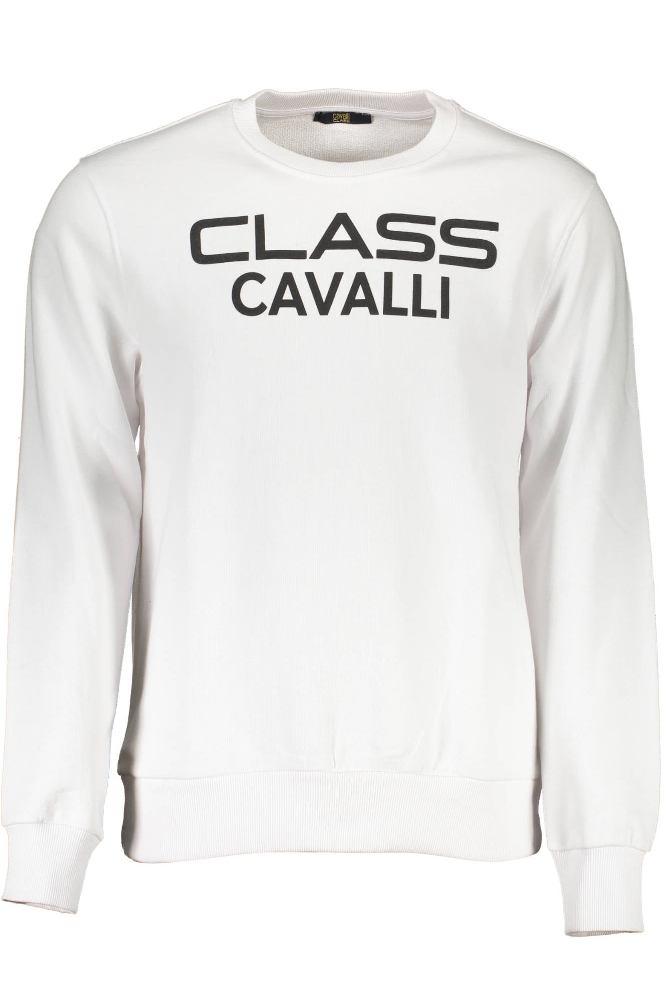 CAVALLI CLASS SWEATSHIRT OHNE REISSVERSCHLUSS HERREN WEISS
