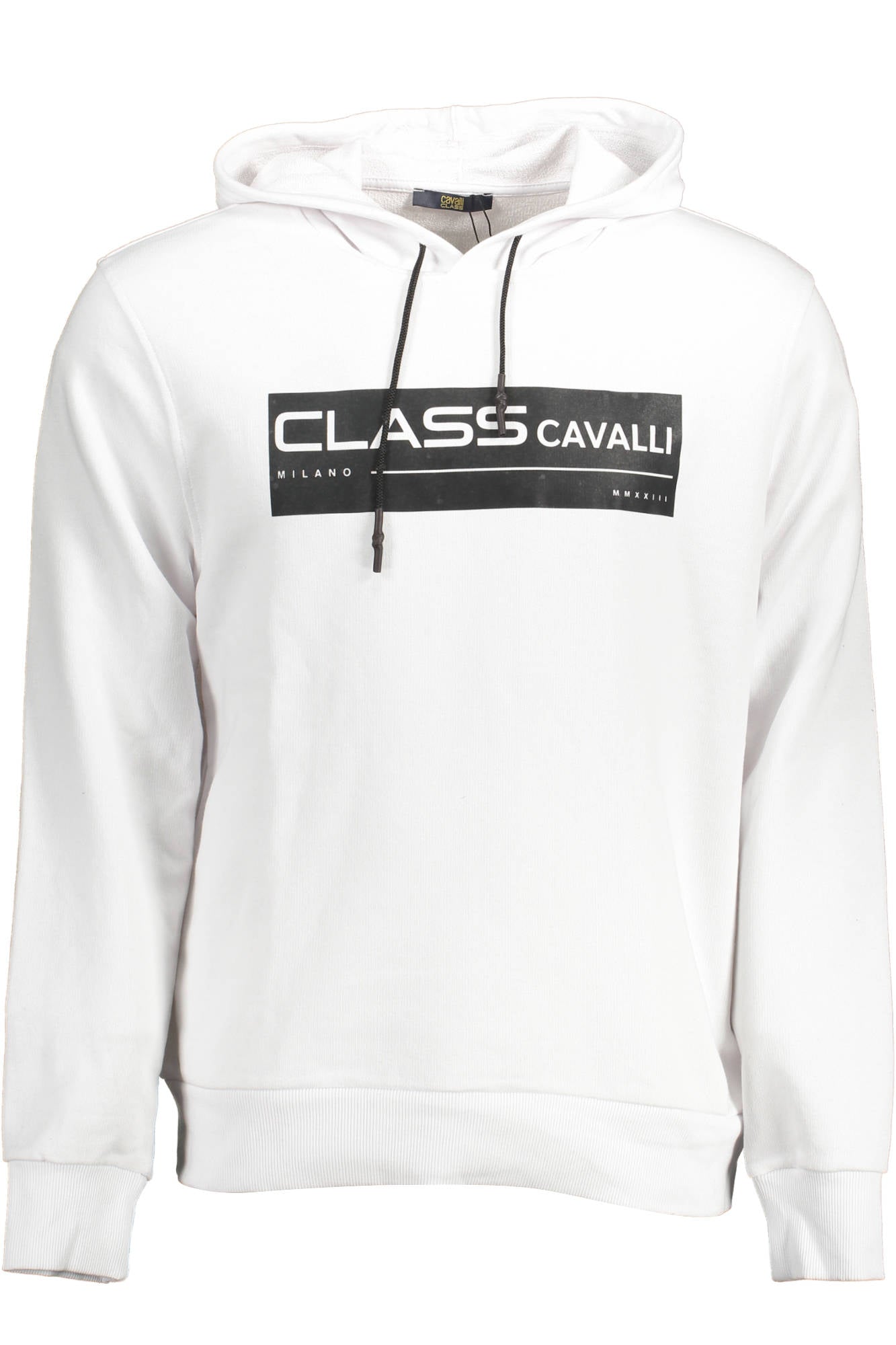 CAVALLI CLASS SWEATSHIRT OHNE REISSVERSCHLUSS HERREN WEISS