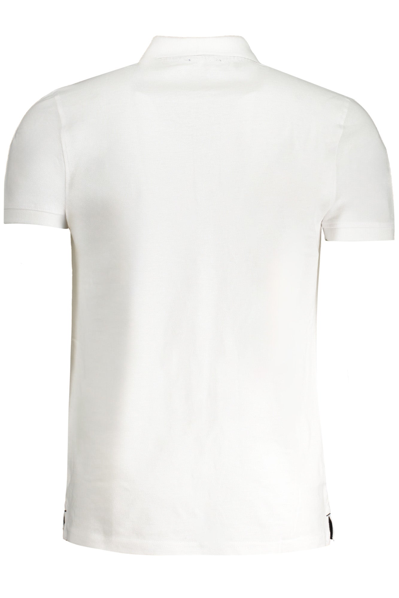 Weißes, kurzärmliges Herren-Poloshirt der Cavalli-Klasse