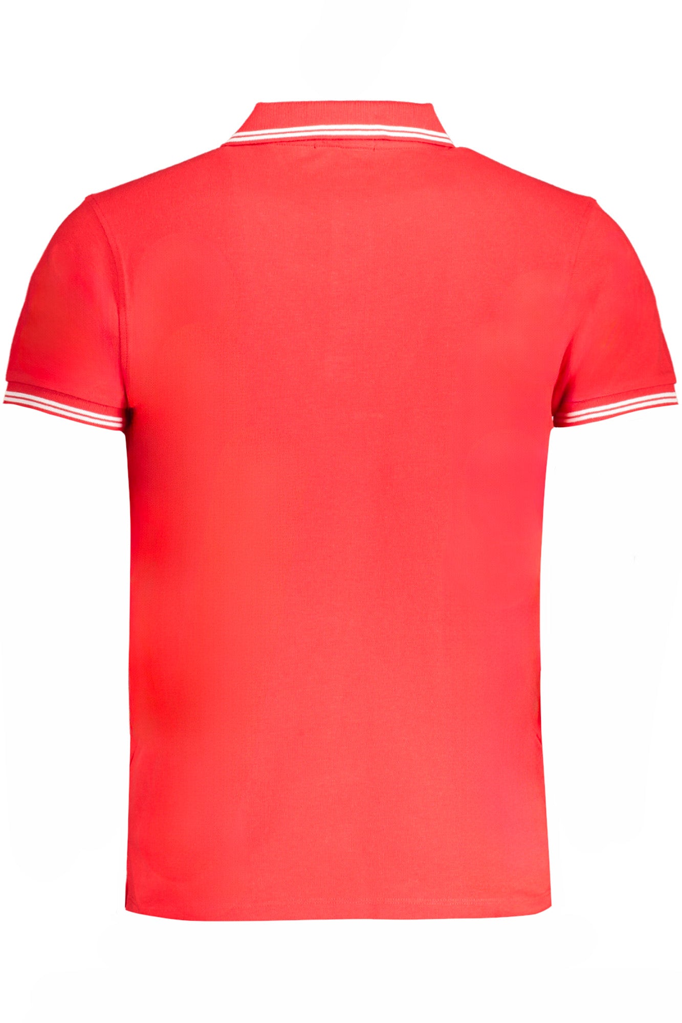 CAVALLI CLASS HERREN-KURZÄRMELIGES POLOSHIRT ROT