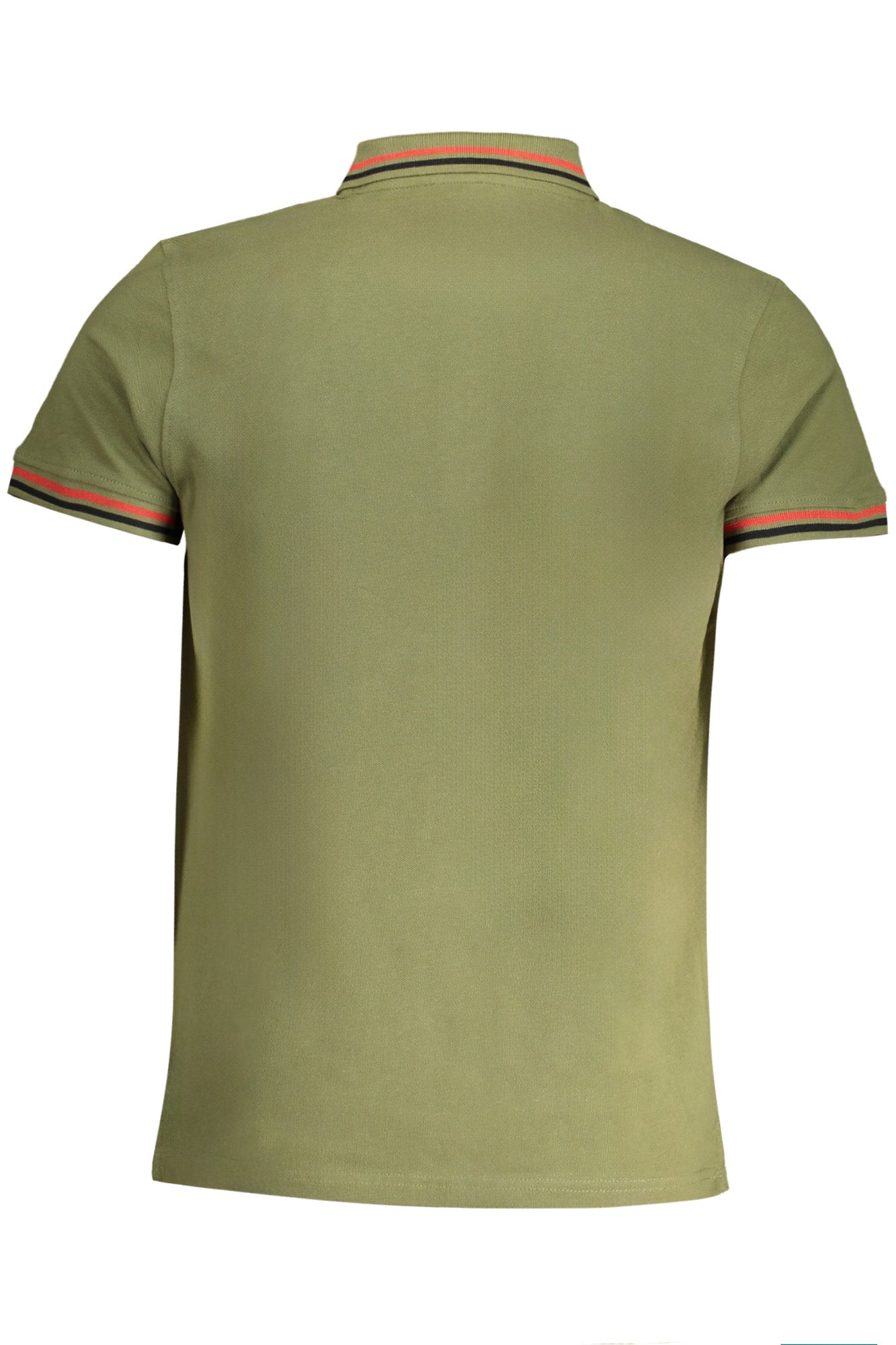 GRÜNES KURZÄRMELIGES POLOSHIRT FÜR HERREN DER CAVALLI-KLASSE