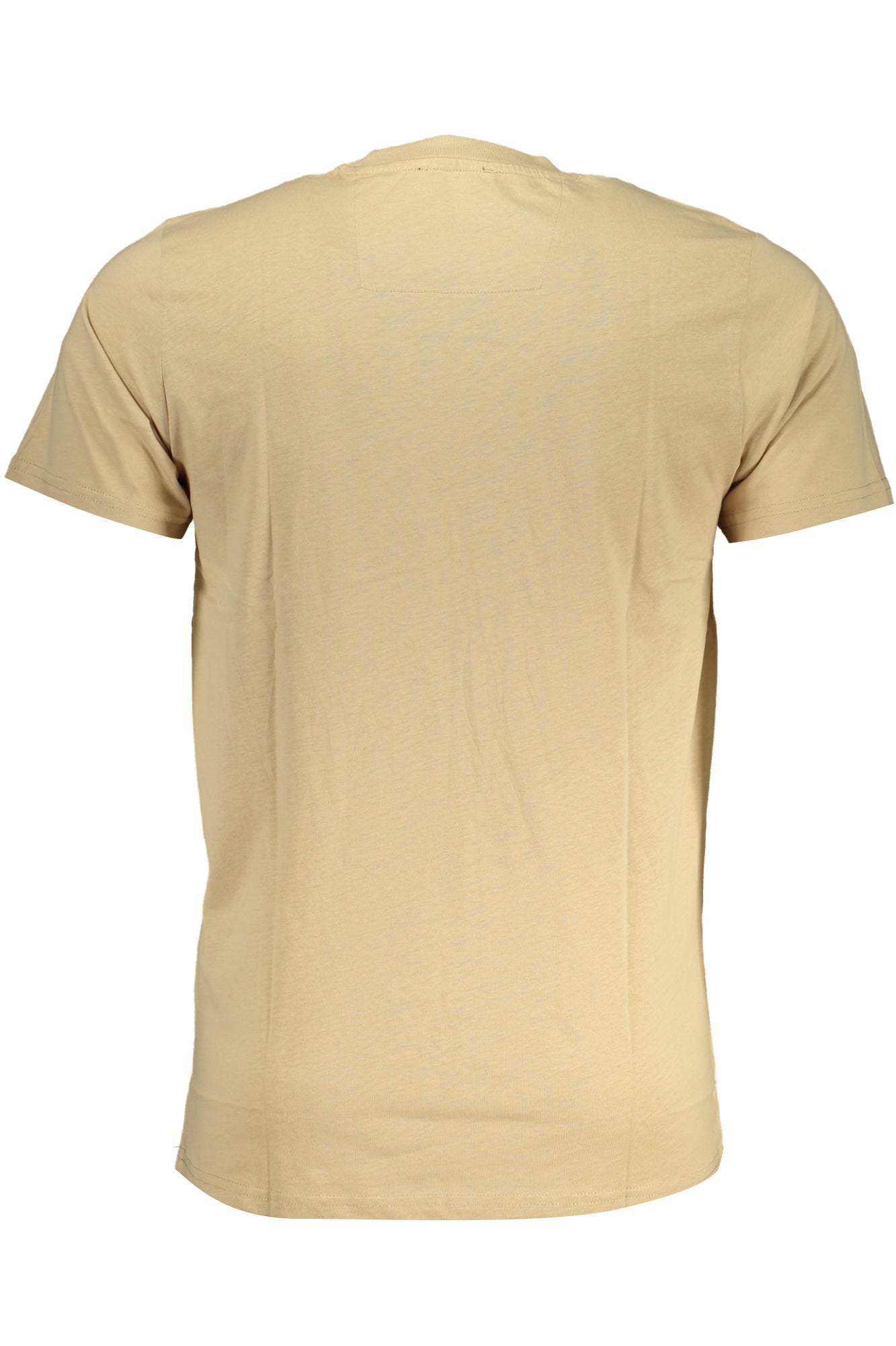 CAVALLI CLASS HERREN-KURZÄRMELIGES T-SHIRT BEIGE