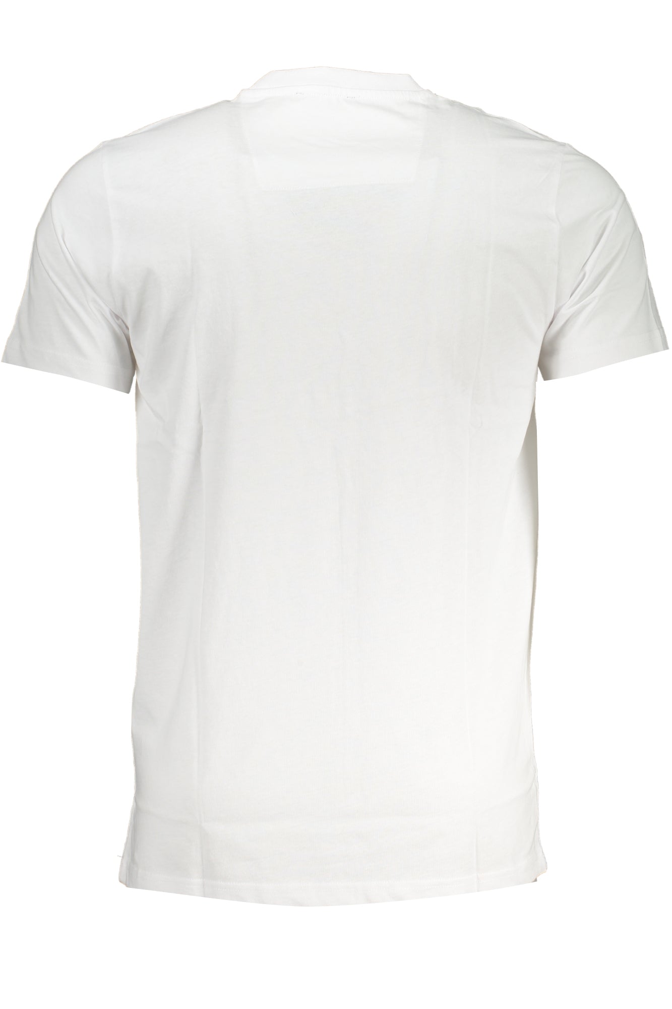 CAVALLI CLASS HERREN-KURZÄRMELIGES T-SHIRT WEISS