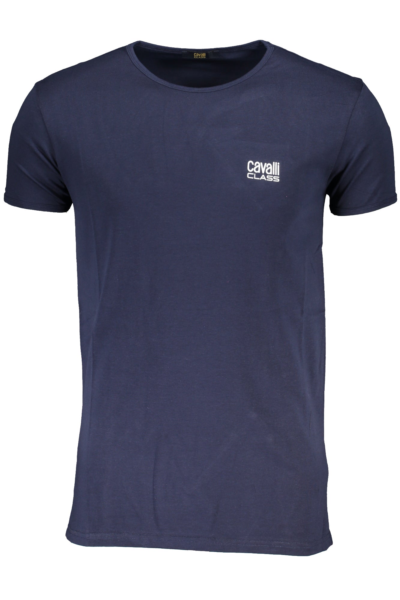 CAVALLI CLASS HERREN-KURZÄRMELIGES T-SHIRT BLAU