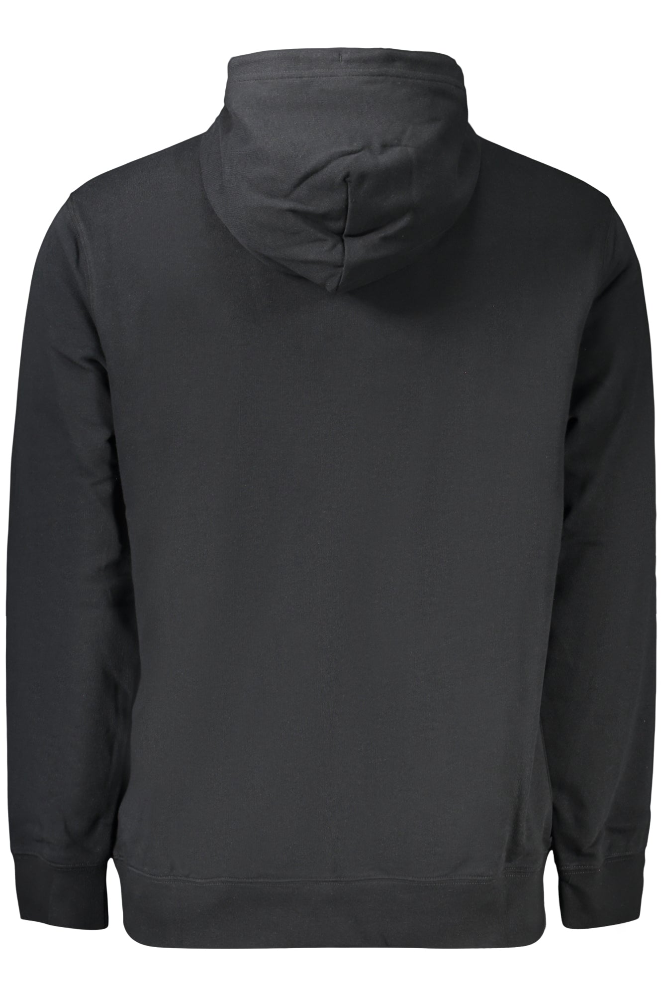 Converse Herren-Kapuzenjacke mit Reißverschluss, Schwarz