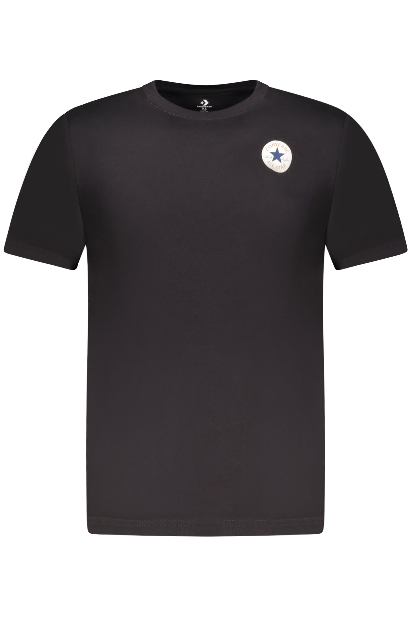 Converse Kinder Kurzarm-T-Shirt, Schwarz