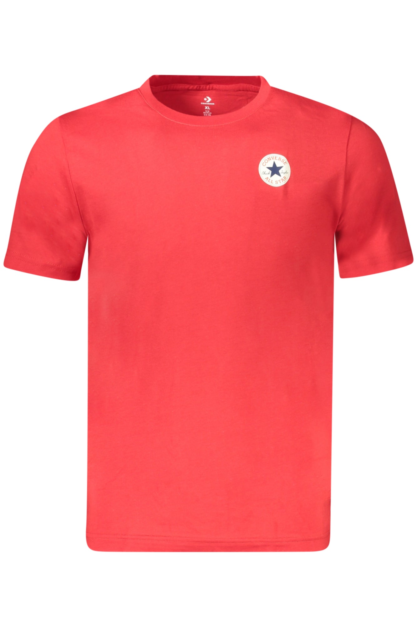 Converse – Rotes Kurzarm-T-Shirt für Kinder