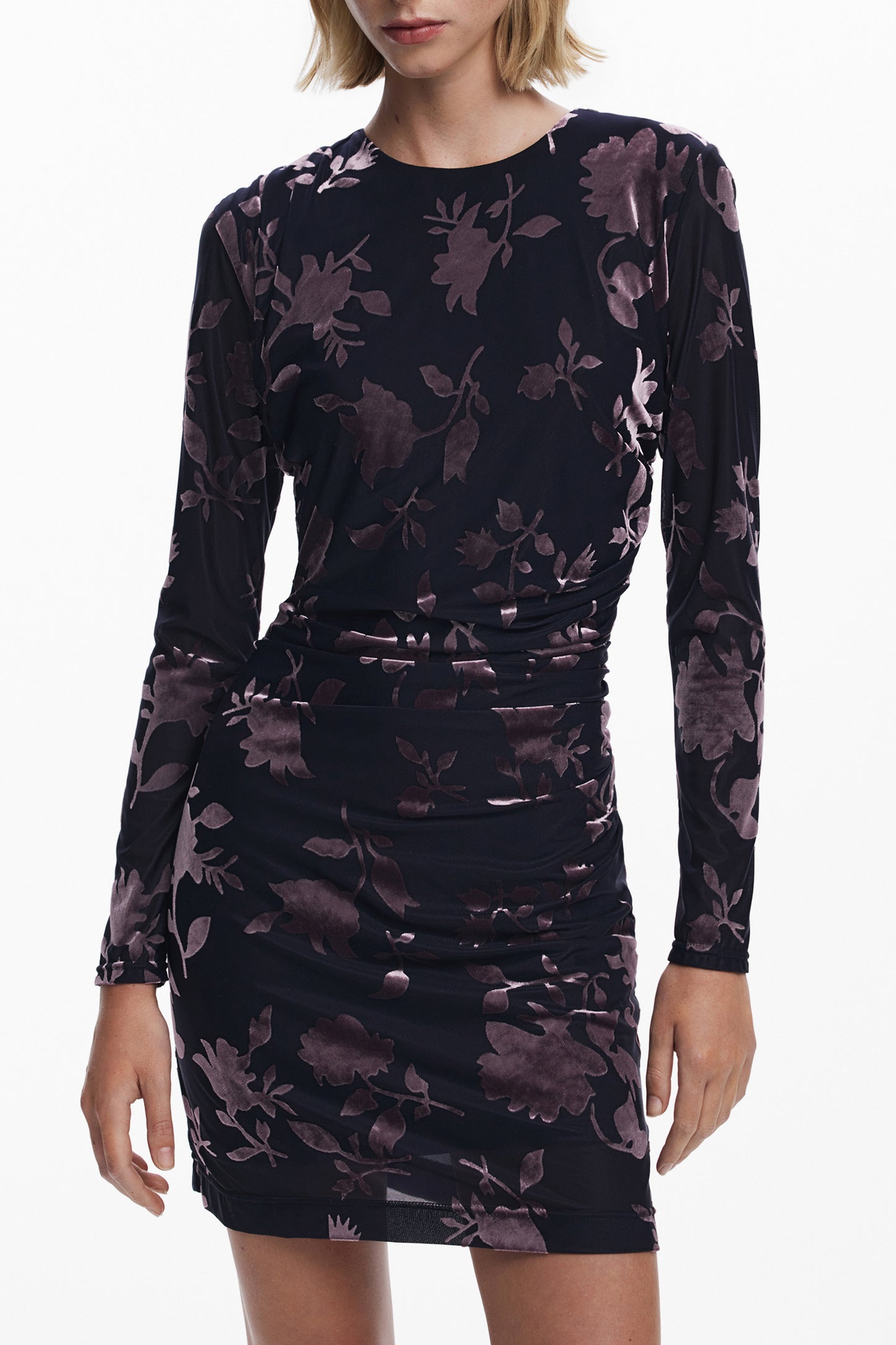 DESIGUAL KURZES KLEID FÜR DAMEN IN BLAU