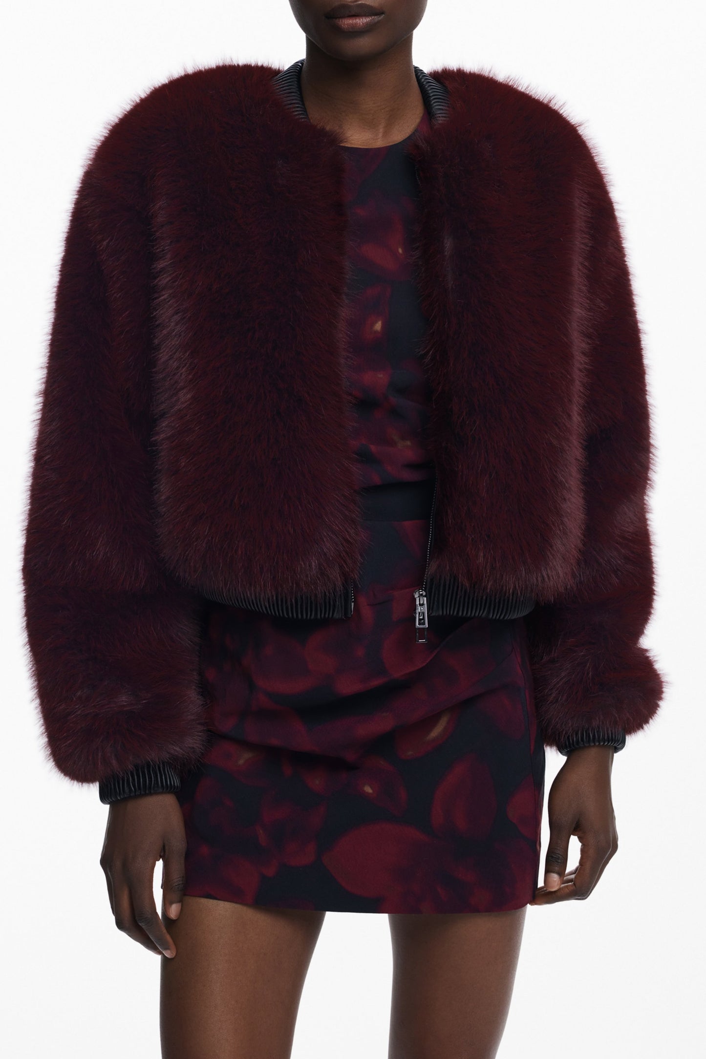 DESIGUAL DAMEN ROTE JACKE