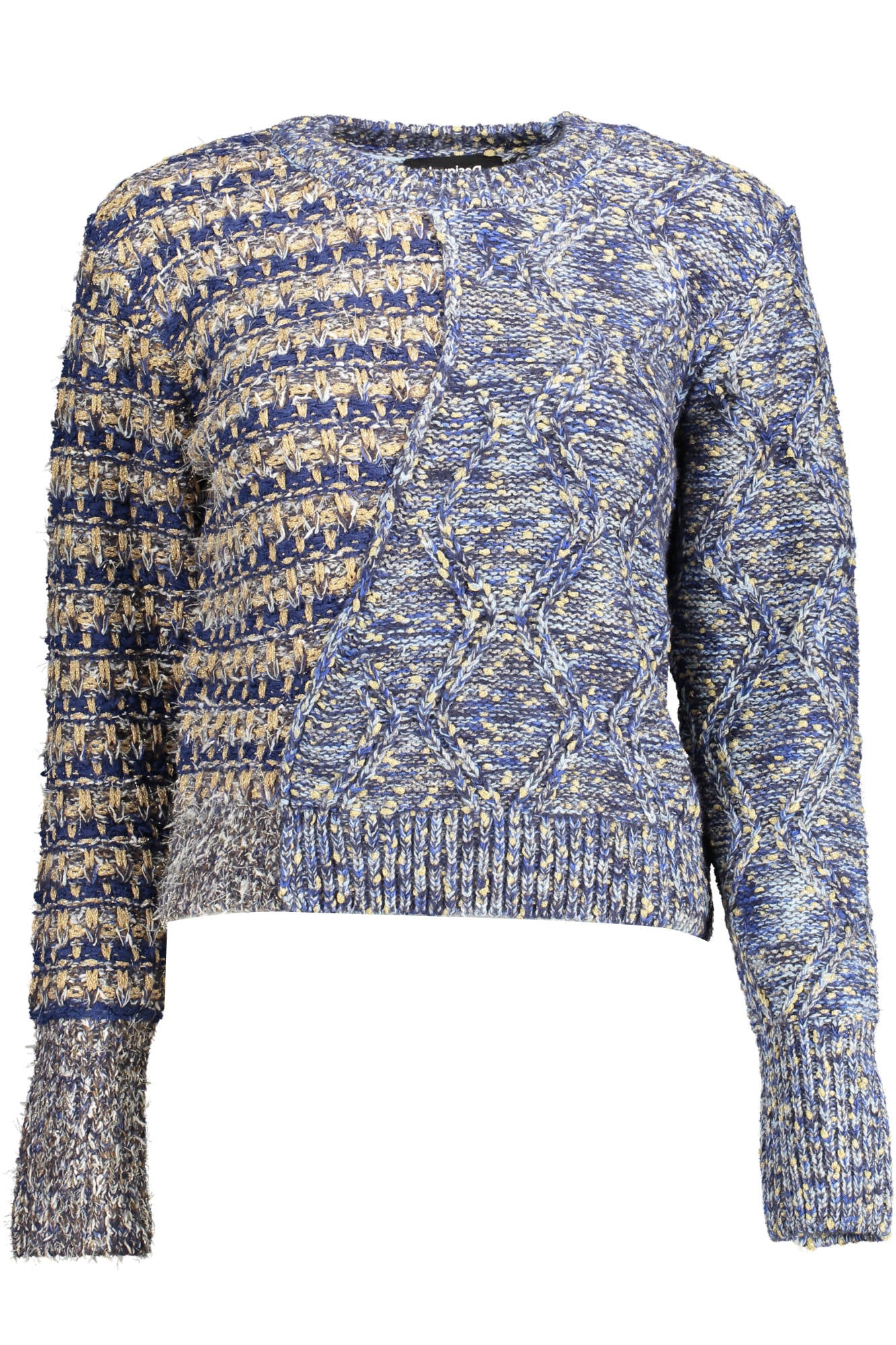 BLAUER PULLOVER FÜR DAMEN VON DESIGUAL