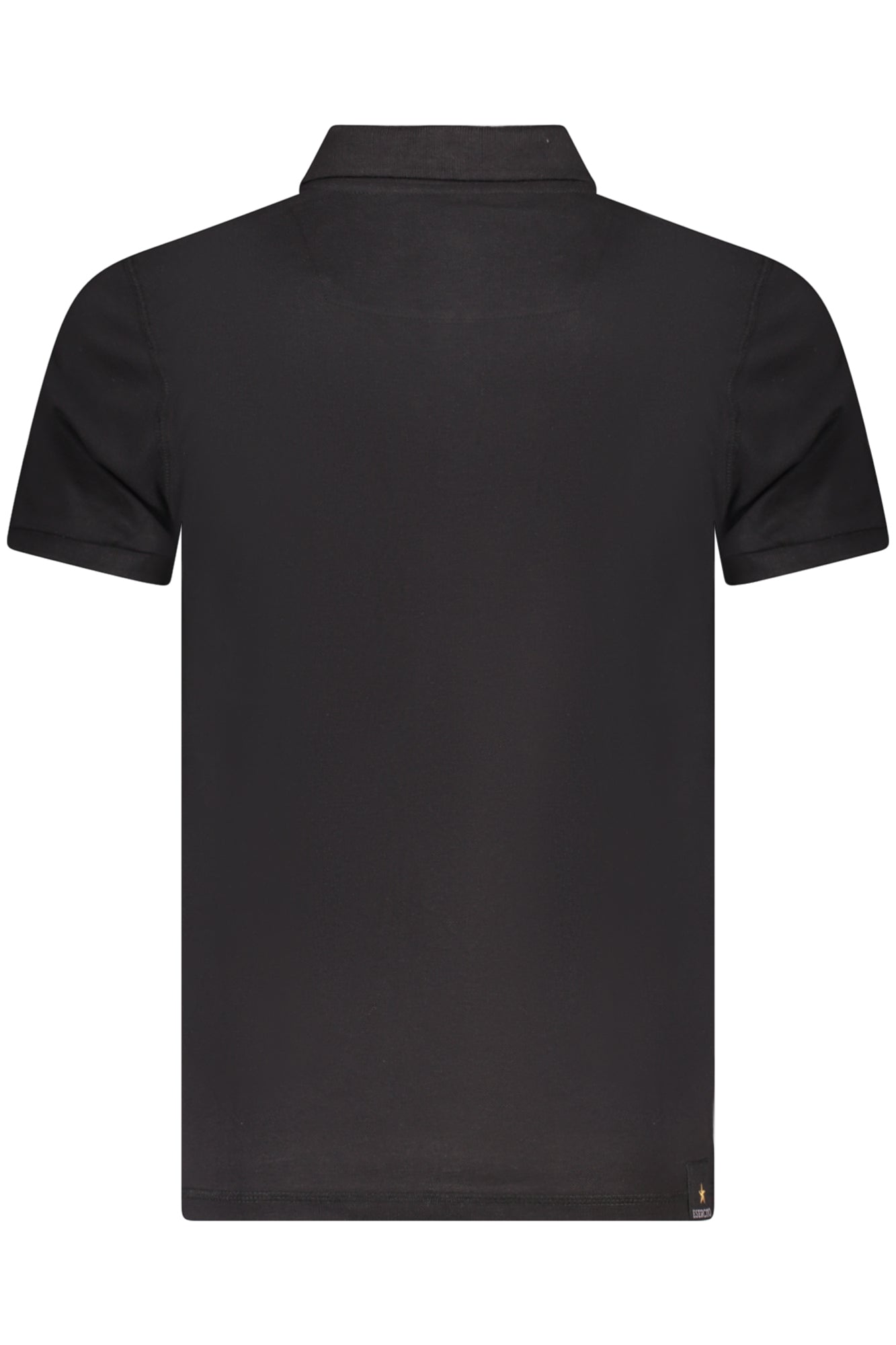 ARMY 1659 SCHWARZES HERREN-KURZARM-POLO