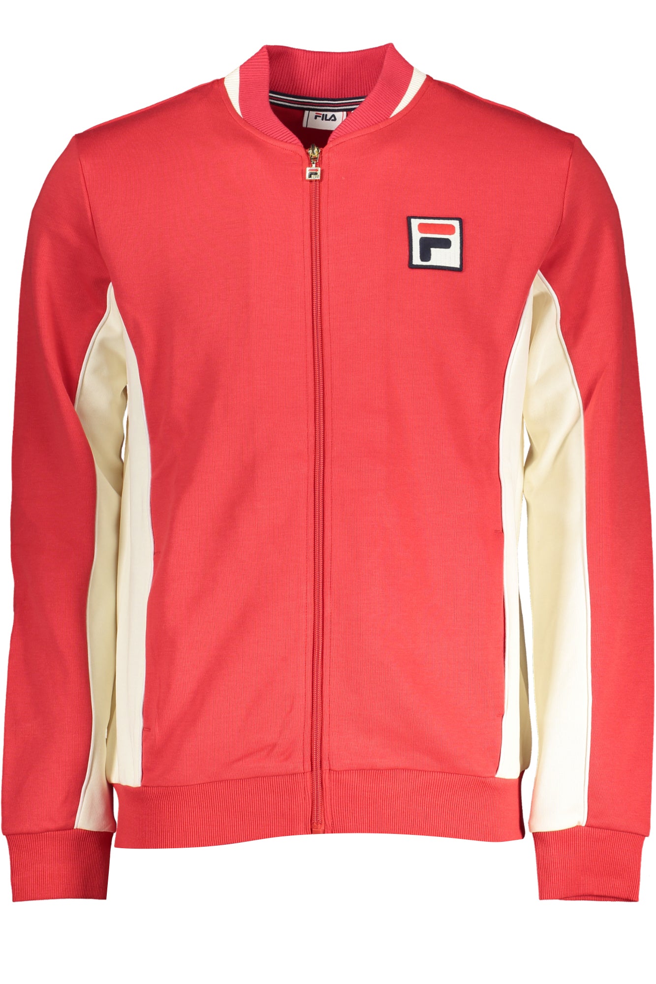 FILA HERREN-SWEATSHIRT MIT ROTEM ZIP