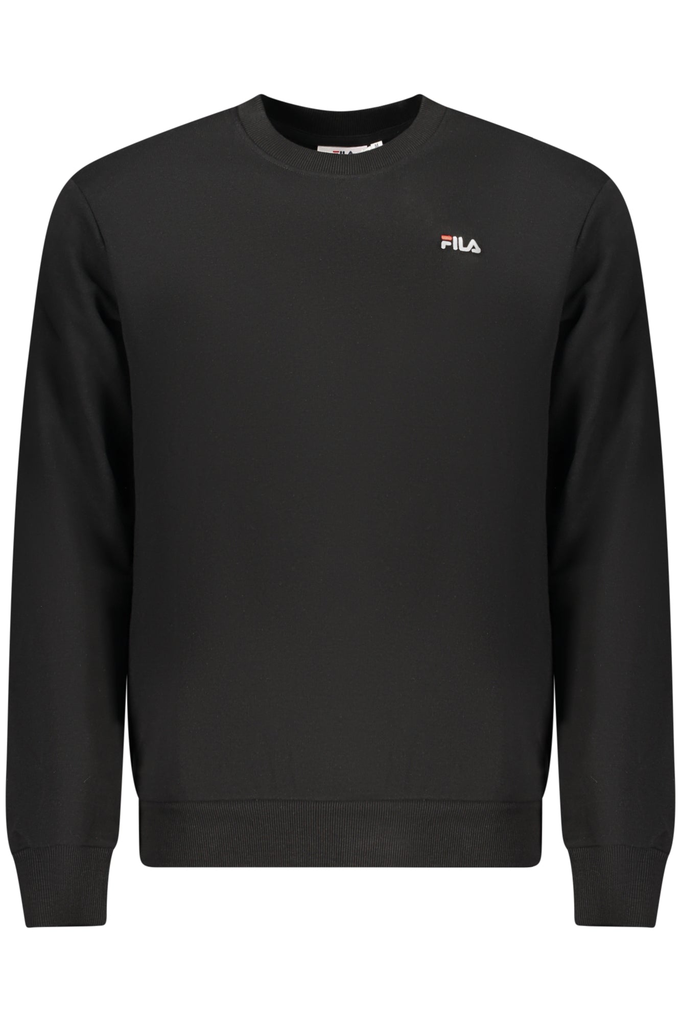 FILA Herren-Sweatshirt mit Reißverschluss, schwarz