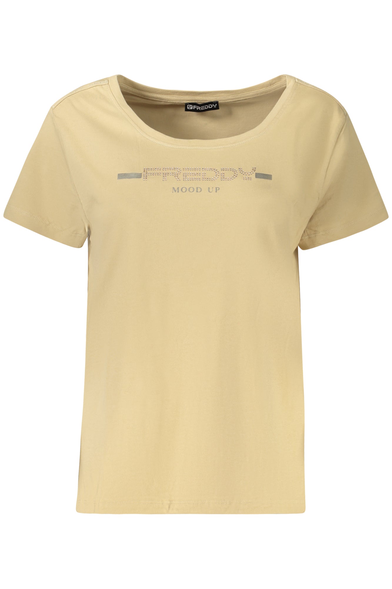FREDDY DAMEN KURZARM T-SHIRT BEIGE