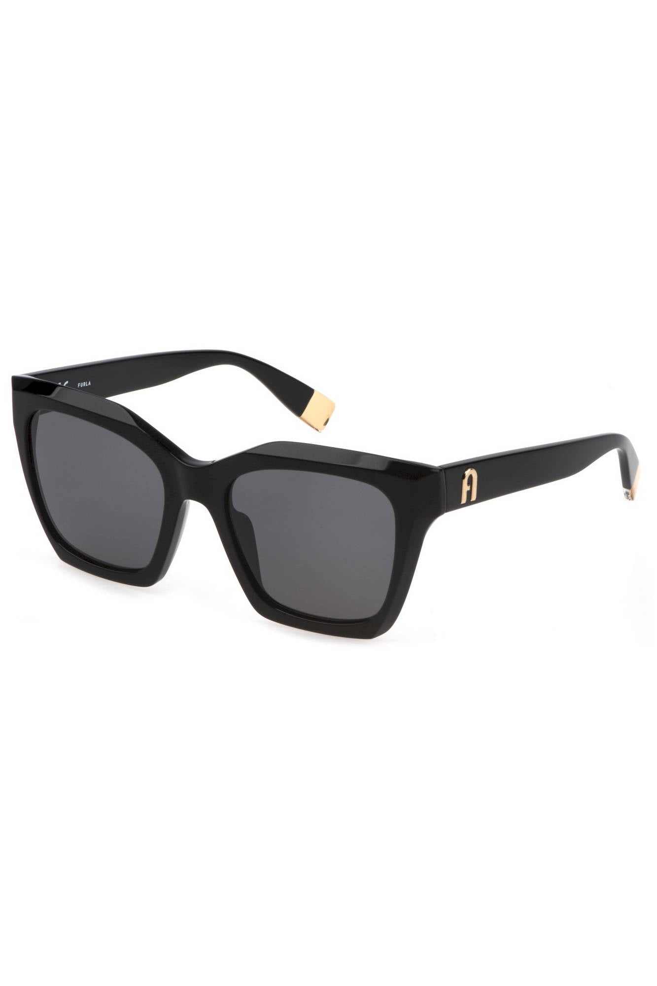 FURLA SCHWARZE DAMEN-SONNENBRILLE