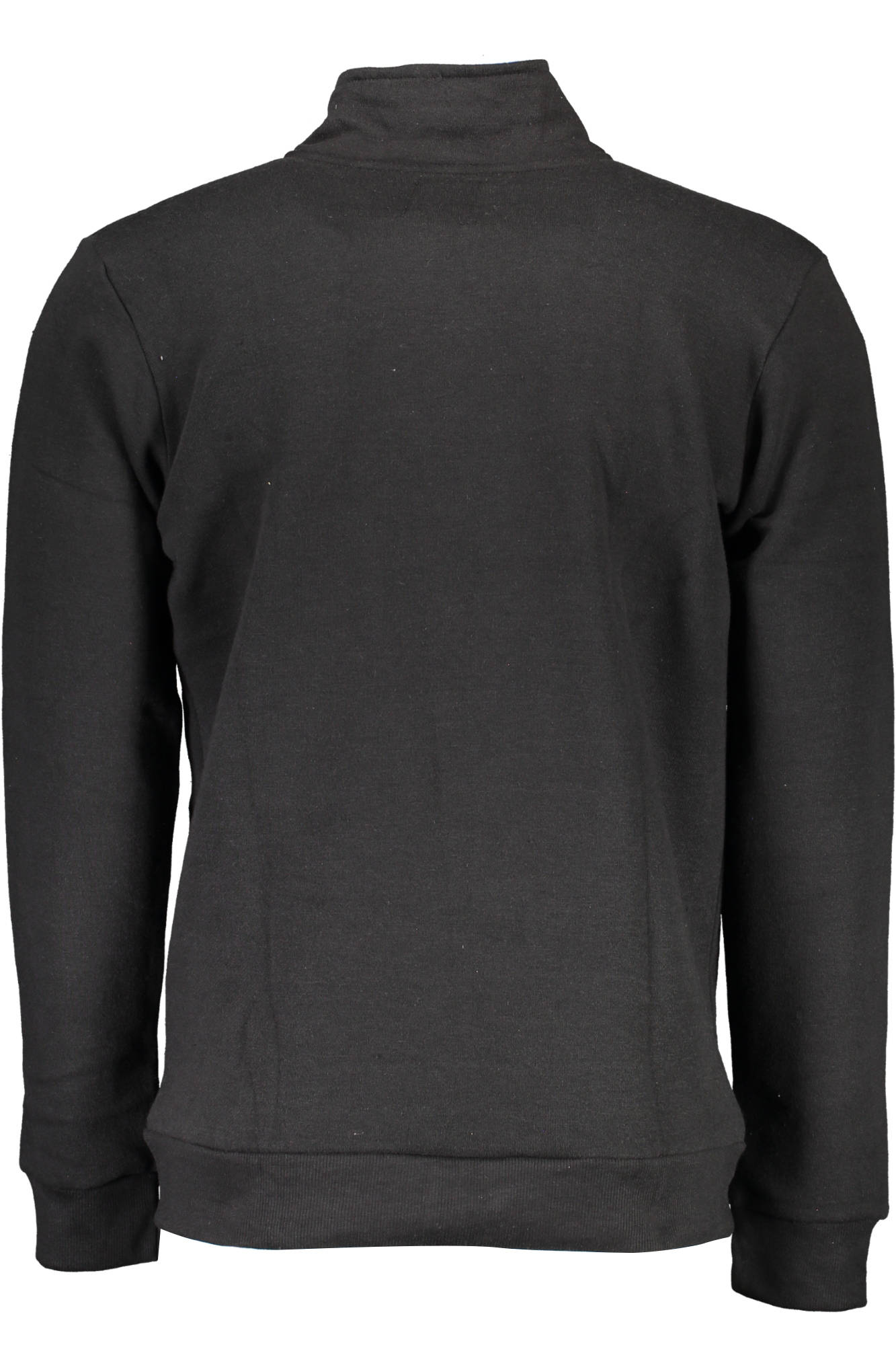 GIAN MARCO VENTURI HERREN SWEATSHIRT SCHWARZ MIT REISSVERSCHLUSS