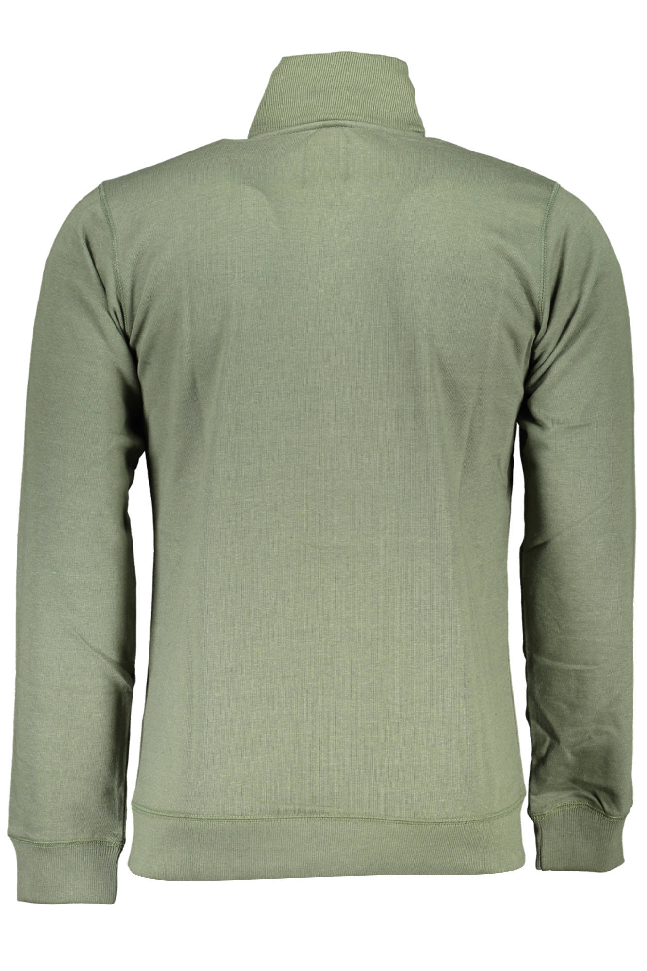 GIAN MARCO VENTURI HERREN-SWEATSHIRT MIT ZIP GRÜN