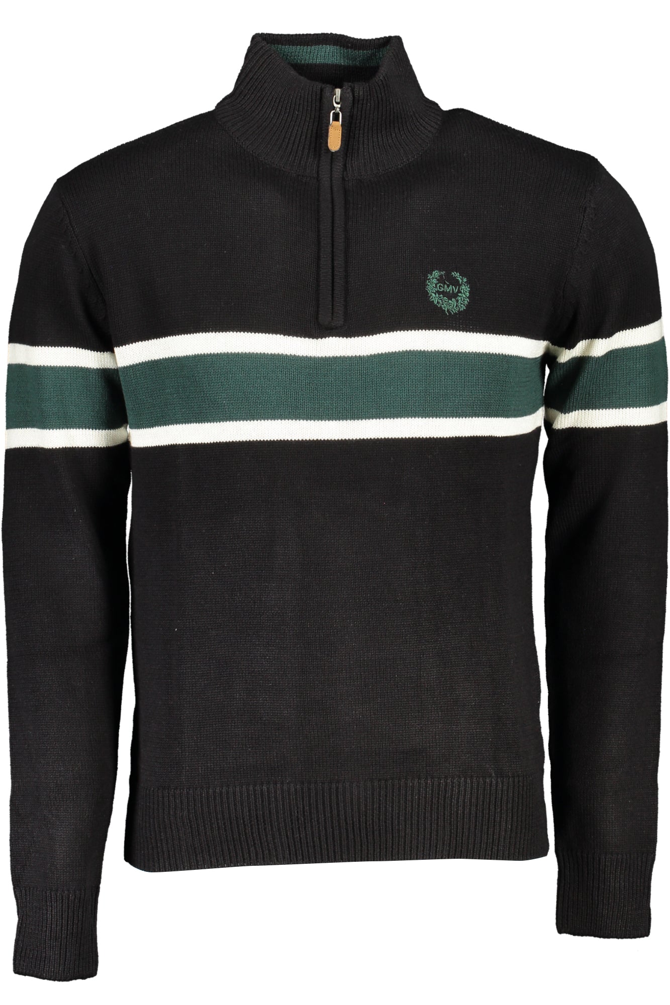 GIAN MARCO VENTURI HERREN-SCHWARZER PULLOVER