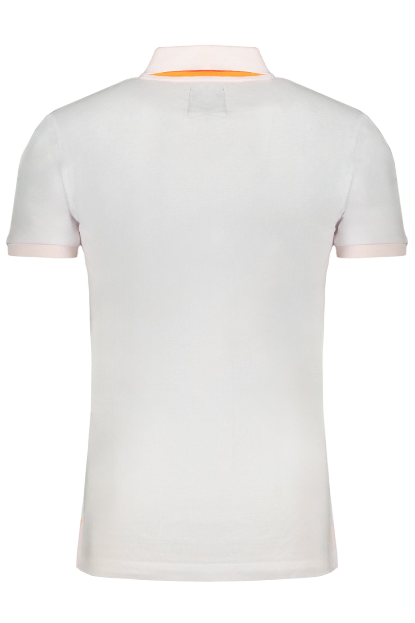 GIAN MARCO VENTURI WEISSES KURZÄRMELIGES POLOSHIRT FÜR HERREN