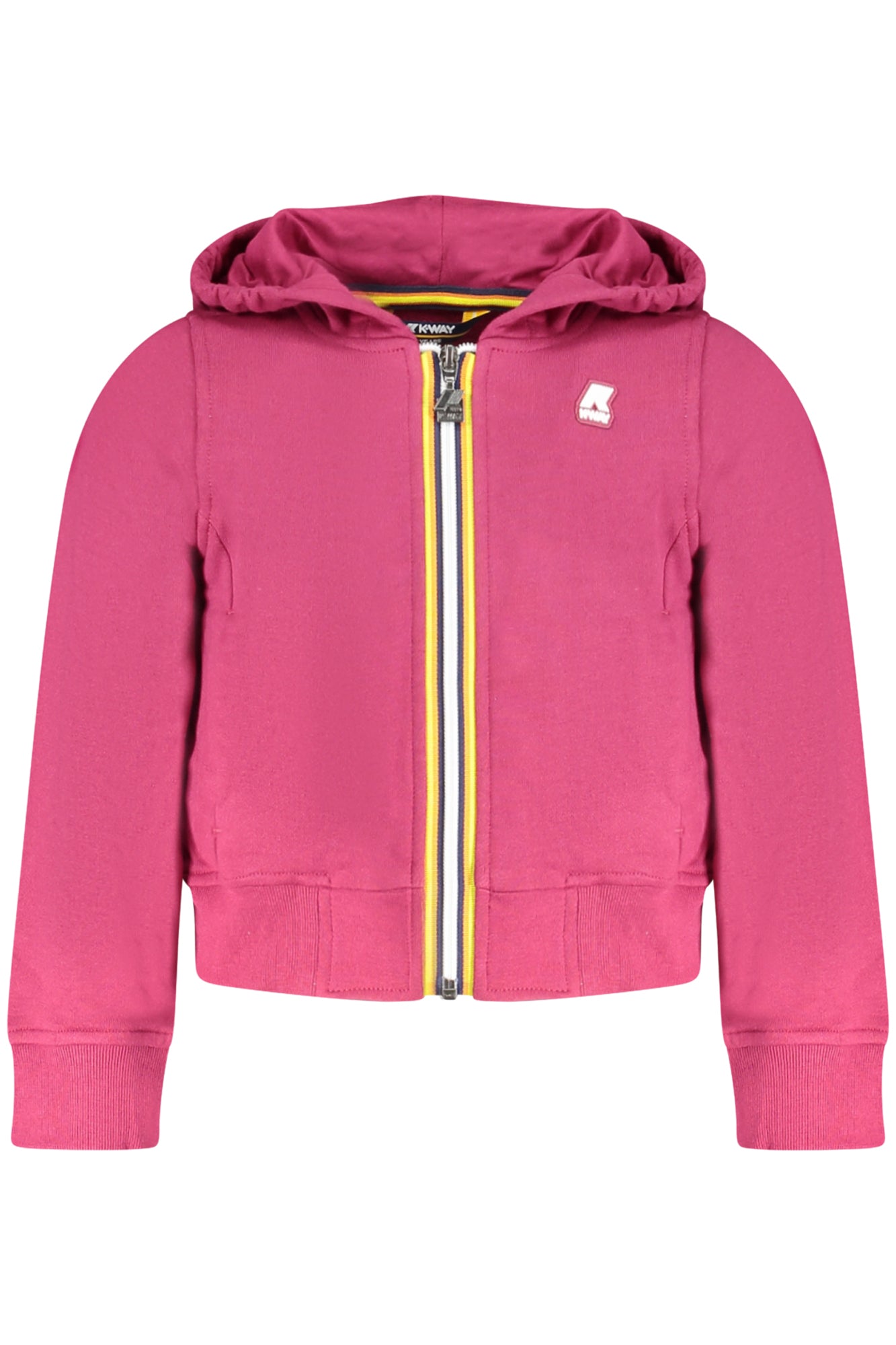 K-WAY SWEATSHIRT MÄDCHEN MIT ZIP LILA