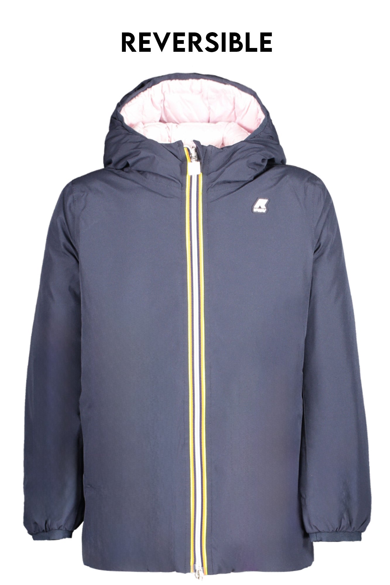 K-WAY BLAUE JACKE FÜR MÄDCHEN
