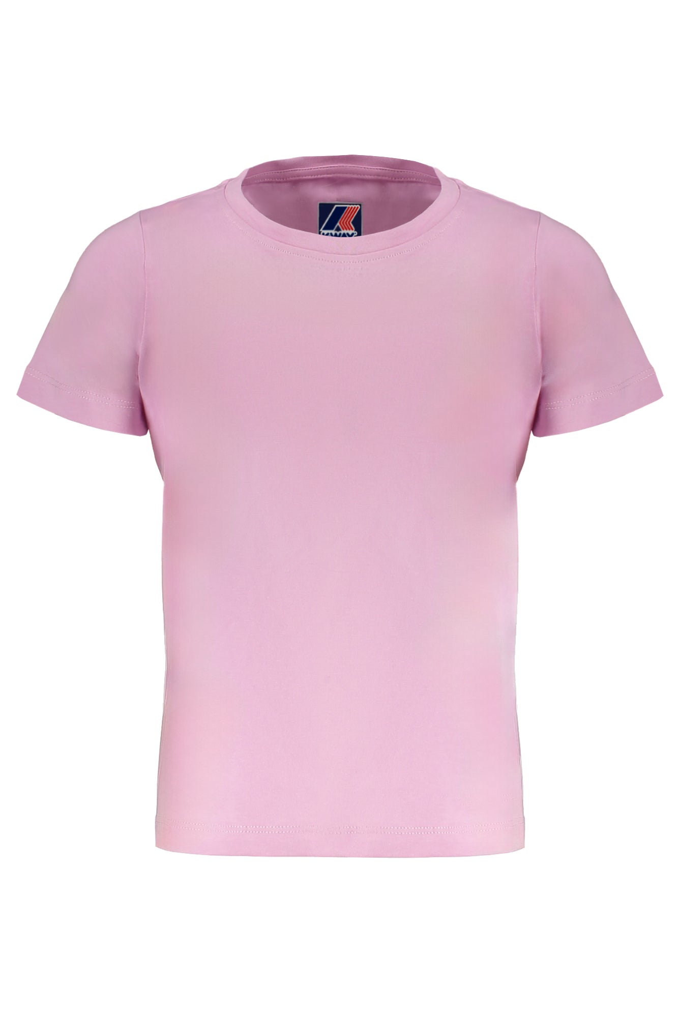 K-WAY KURZARM-T-SHIRT FÜR MÄDCHEN ROSA