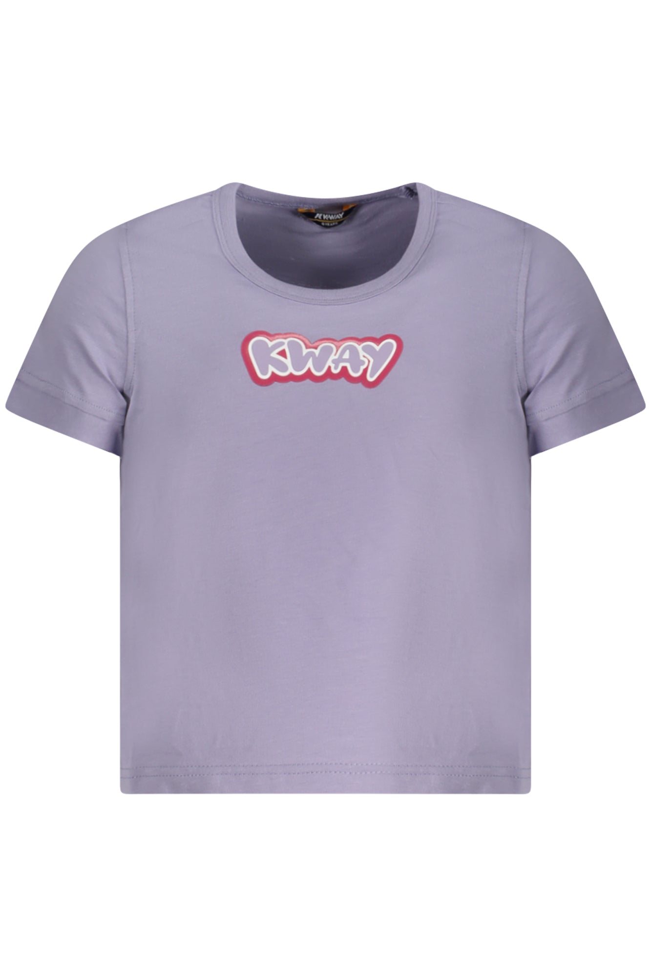 K-WAY T-SHIRT KURZE ÄRMEL MÄDCHEN LILA