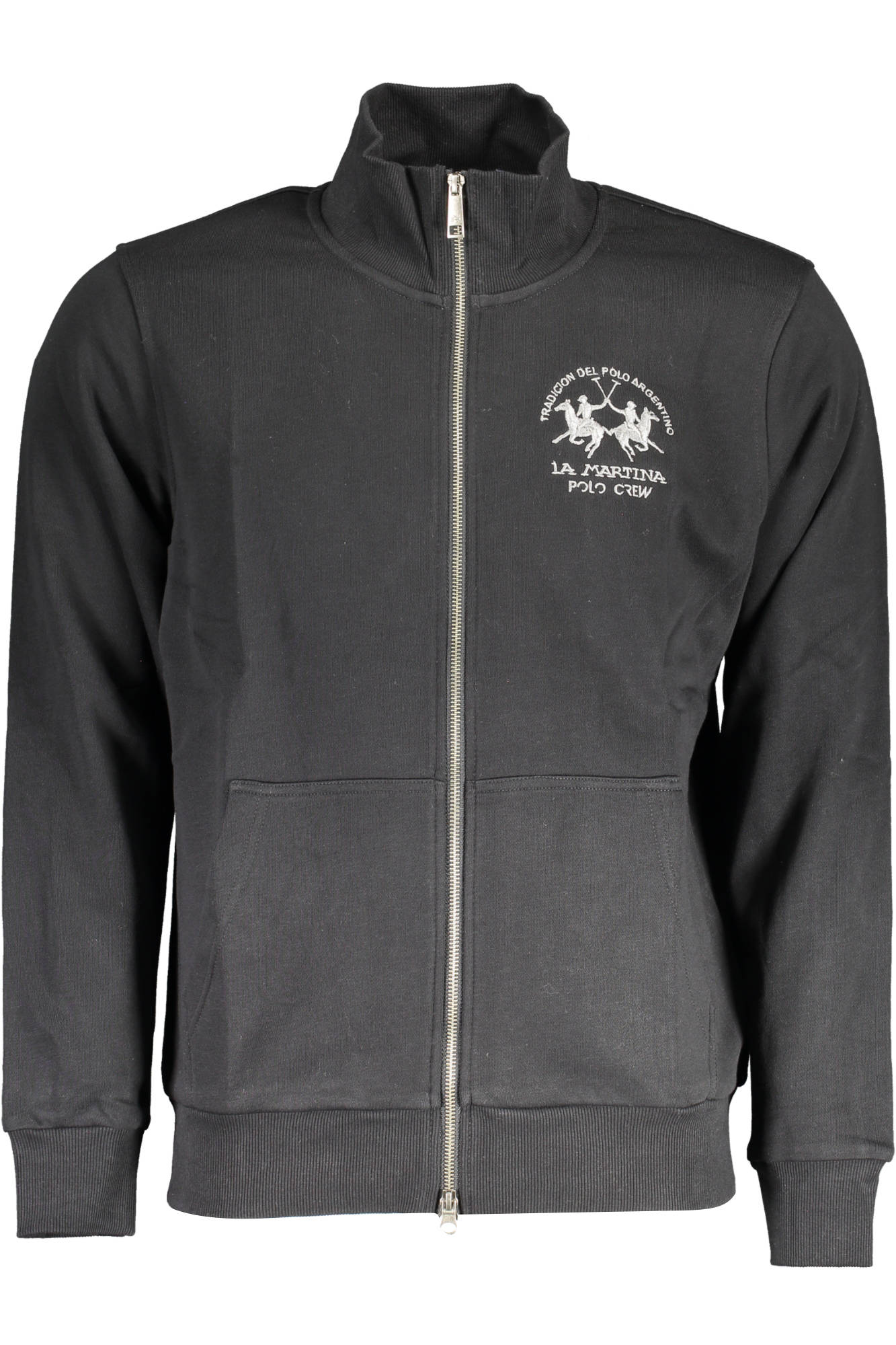 SCHWARZES SWEATSHIRT MIT REISSVERSCHLUSS FÜR HERREN LA MARTINA