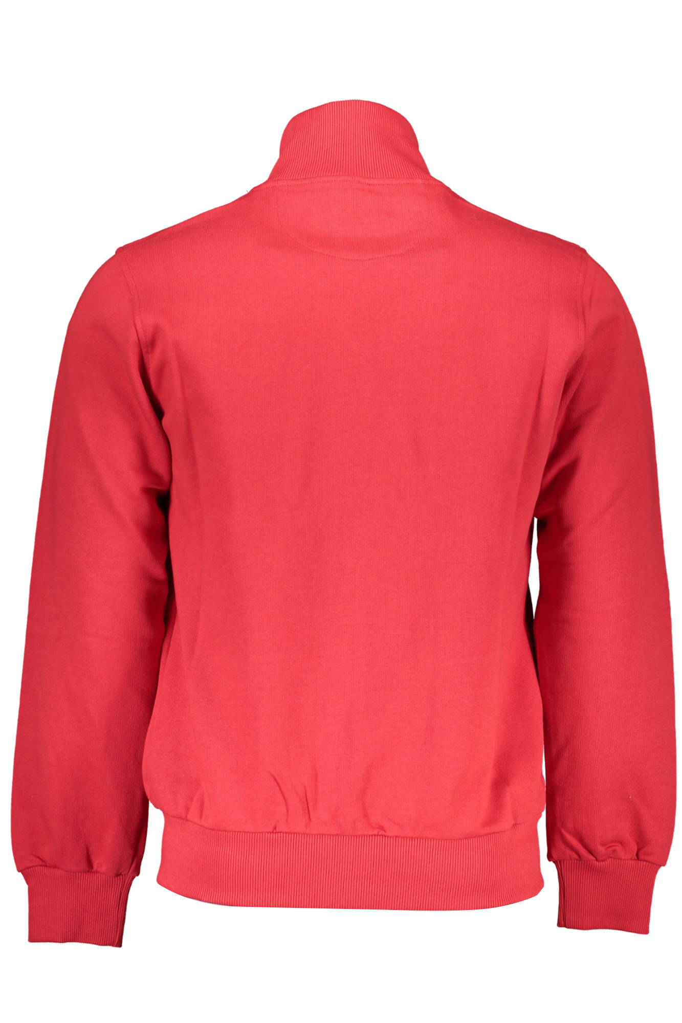 LA MARTINA ROTES HERREN-SWEATSHIRT MIT REISSVERSCHLUSS