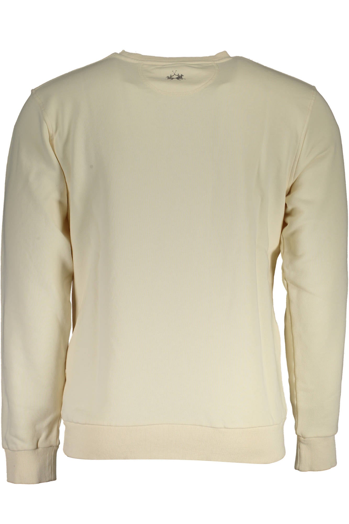 LA MARTINA WEIßER HERREN SWEATSHIRT OHNE REISSVERSCHLUSS