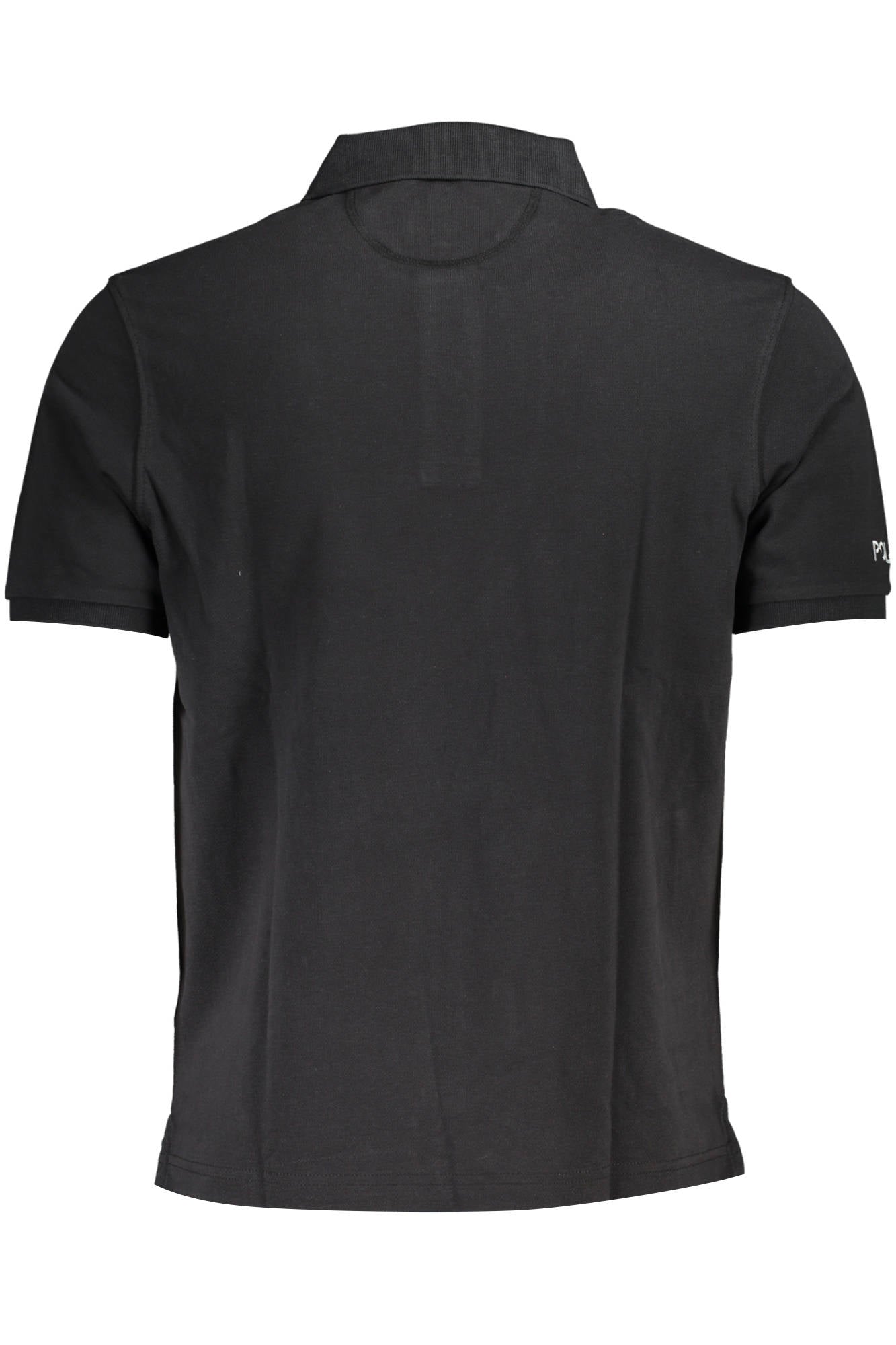 LA MARTINA HERREN KURZARM POLO SCHWARZ