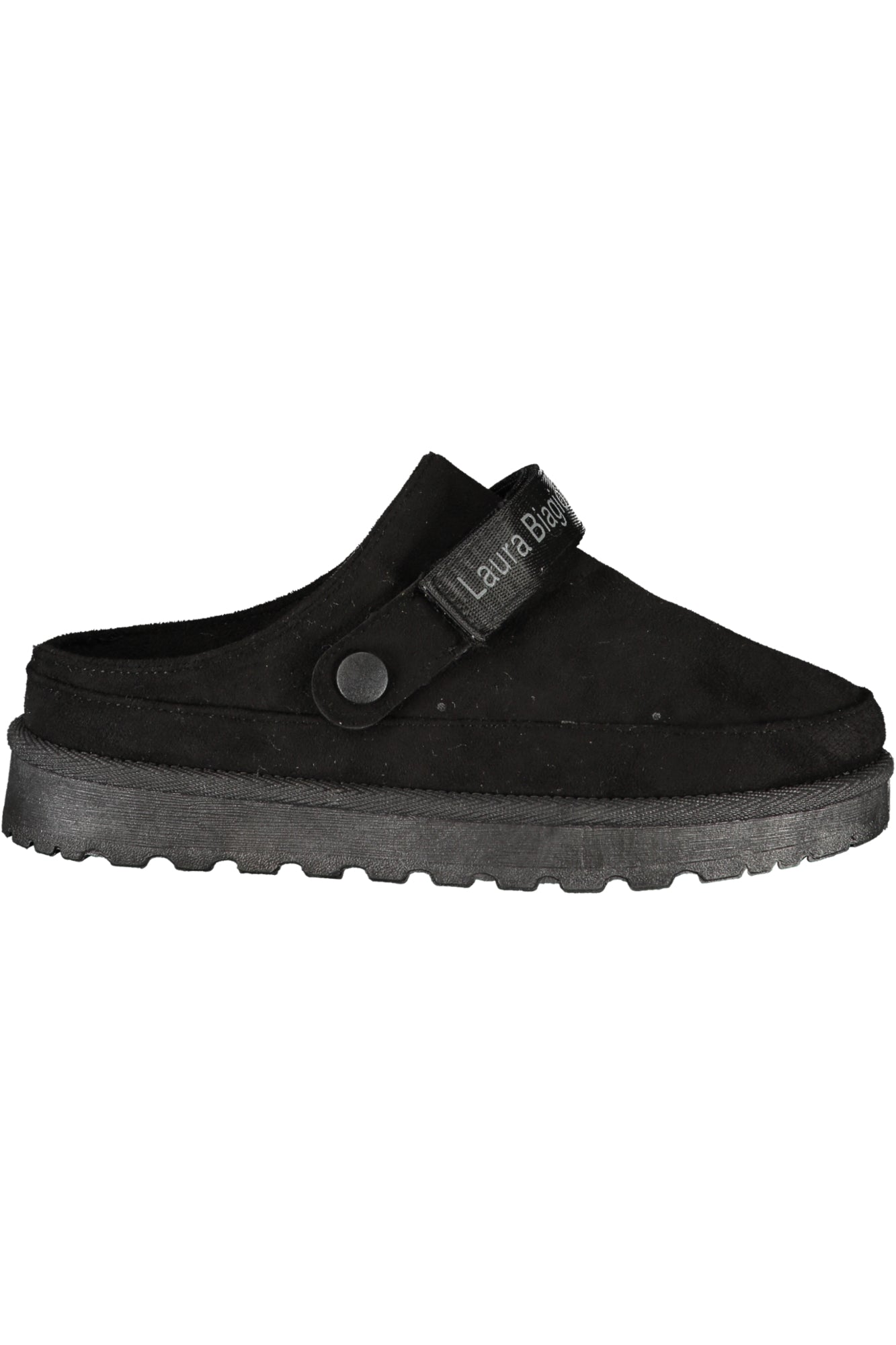 LAURA BIAGIOTTI SCHWARZE WINTER-CLOGS FÜR DAMEN