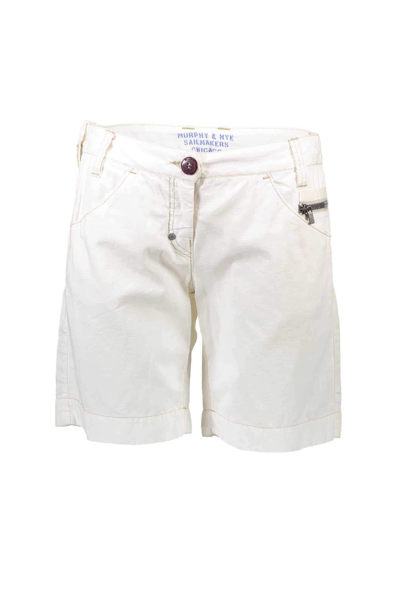 MURPHY & NYE WEISSE BERMUDA-HOSE FÜR DAMEN
