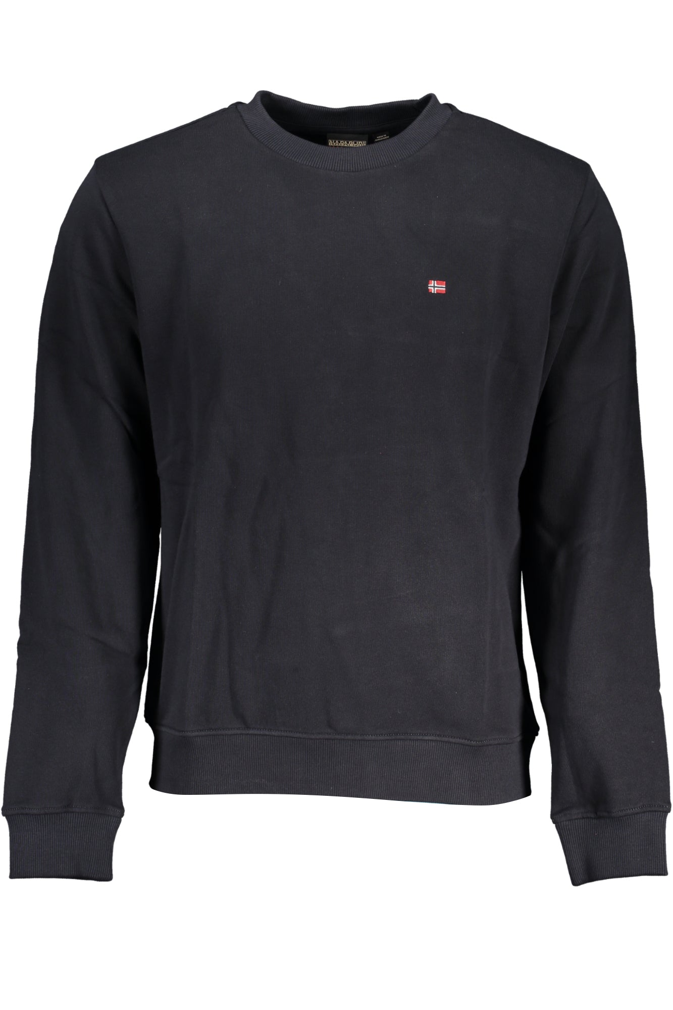 NAPAPIJRI SCHWARZES HERREN-SWEATSHIRT MIT REISSVERSCHLUSS