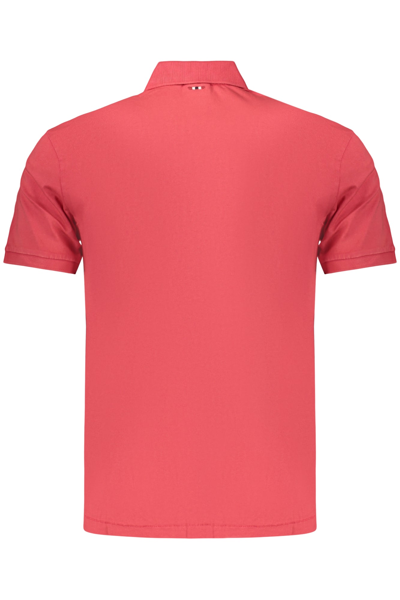 NAPAPIJRI Herren-Poloshirt mit kurzen Ärmeln, Rot